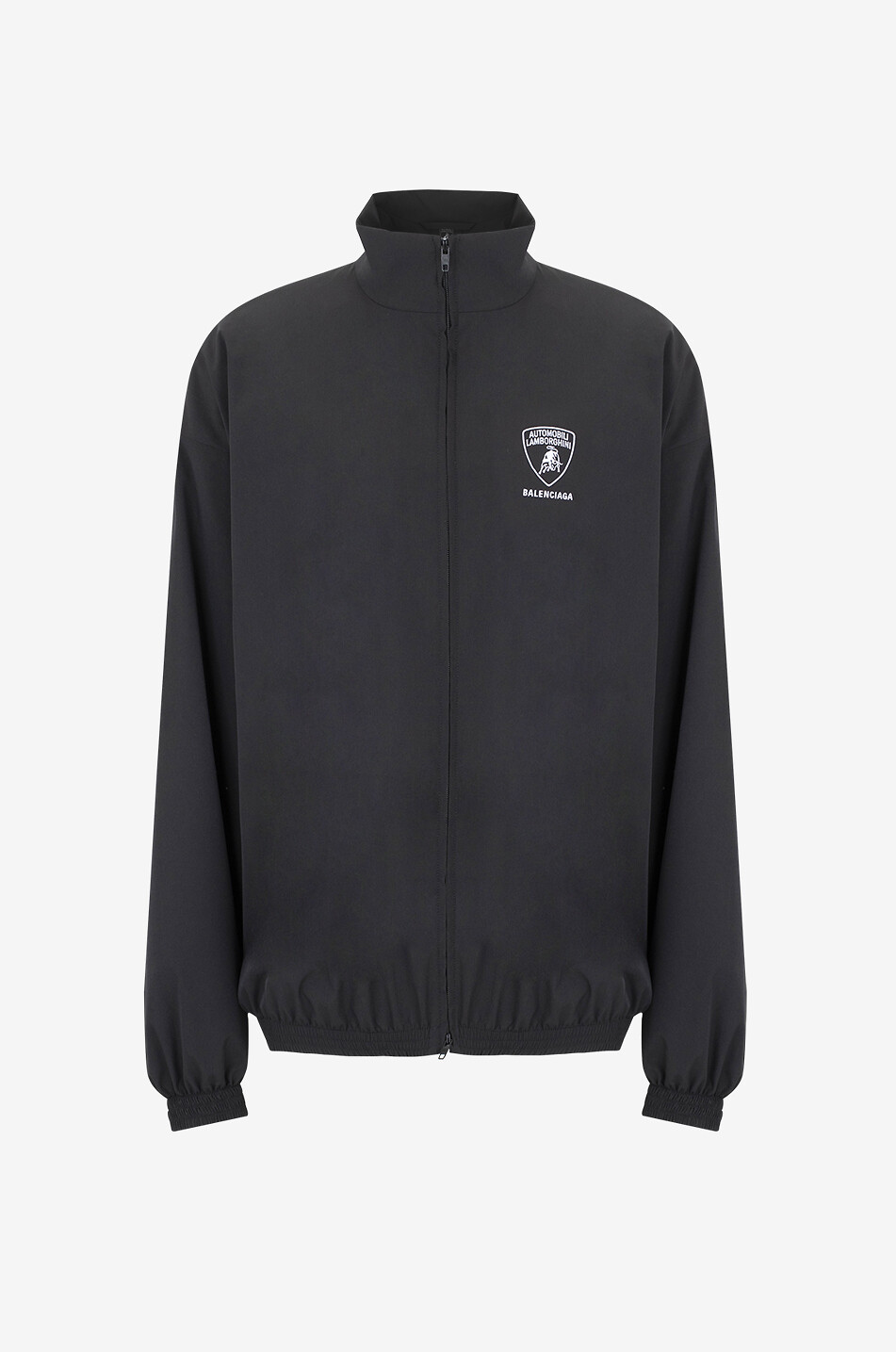 BALENCIAGA Leichte bestickte Nylonjacke Tracksuit Balenciaga | Automobili Lamborghini Herren SCHWARZ 1