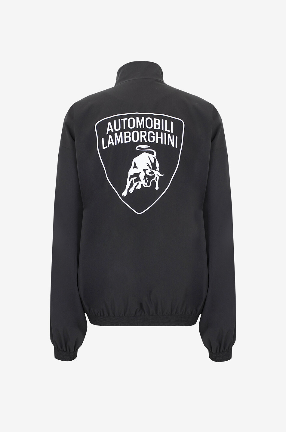 BALENCIAGA Leichte bestickte Nylonjacke Tracksuit Balenciaga | Automobili Lamborghini Herren SCHWARZ 2