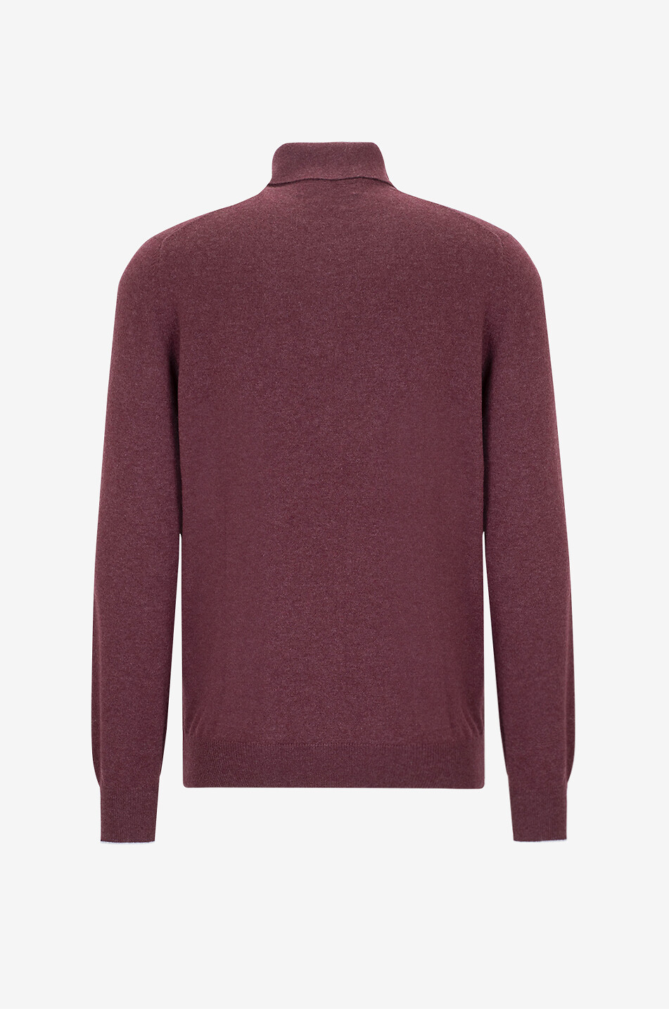 BRUNELLO CUCINELLI Polo-Pullover aus Kaschmir Herren DUNKELROT 2