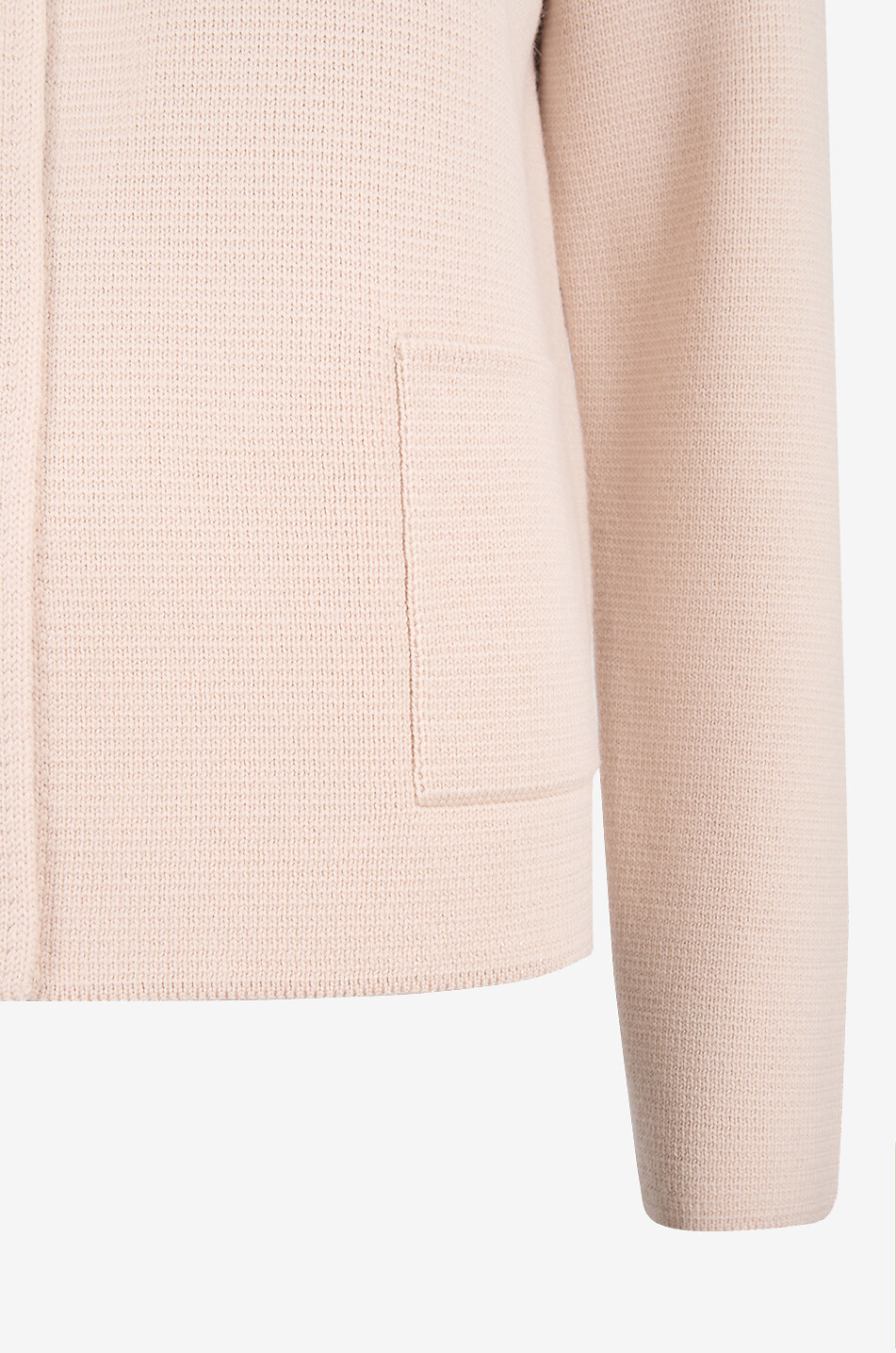 FABIANA FILIPPI Pepita Punto Milano merino wool tailoring jacket Women LIGHT PINK 3