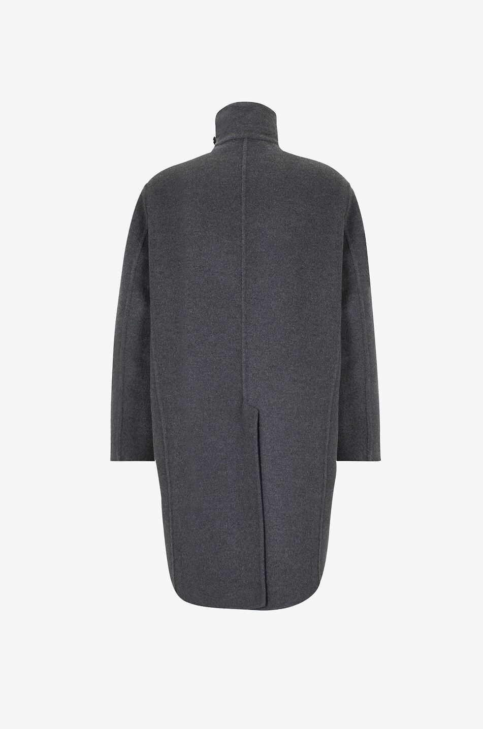 BRUNELLO CUCINELLI Wendbarer einreihiger Mantel aus Kaschmir Herren DUNKELBLAU 4