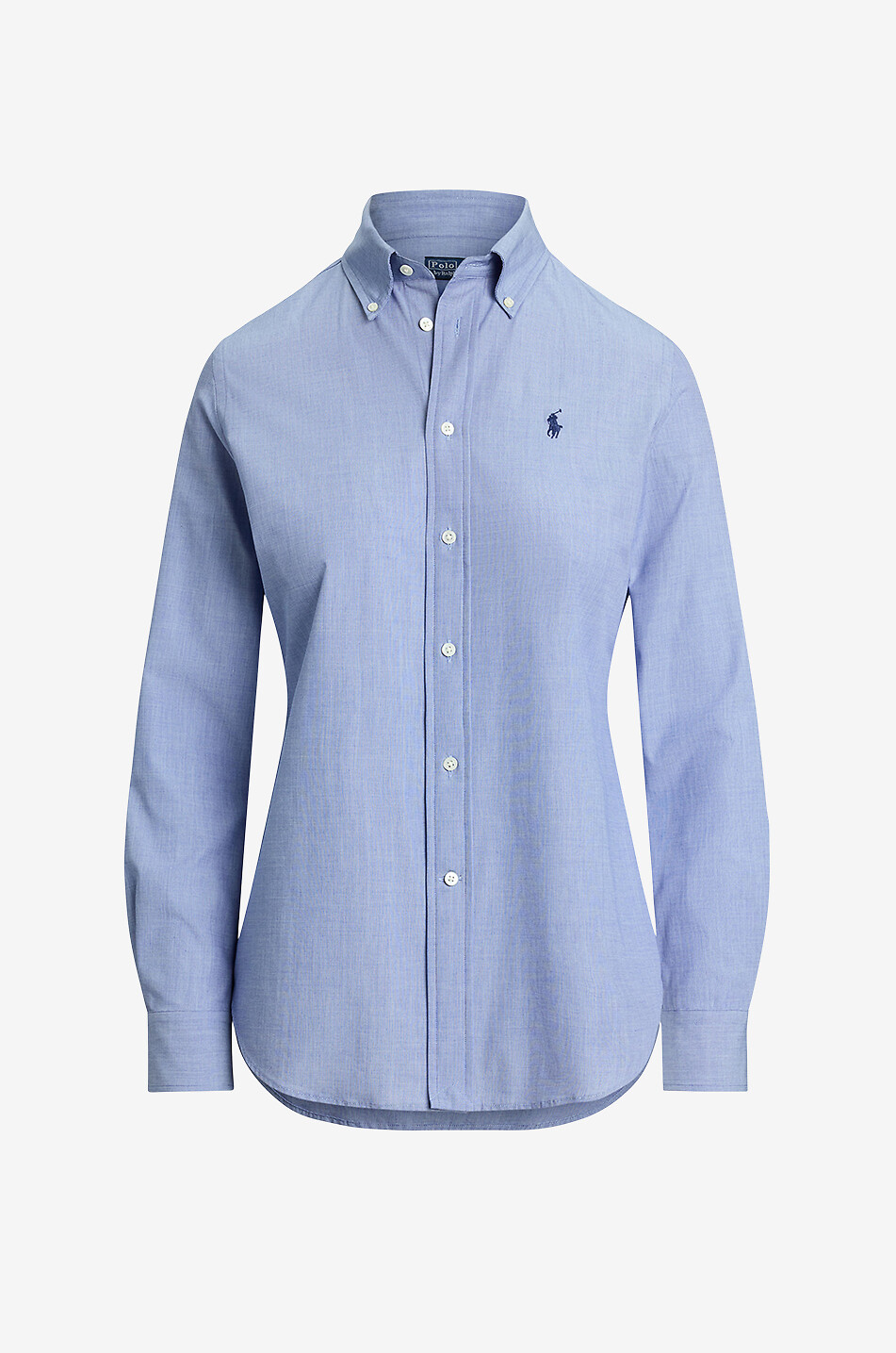 Pony cinched poplin stretch shirt