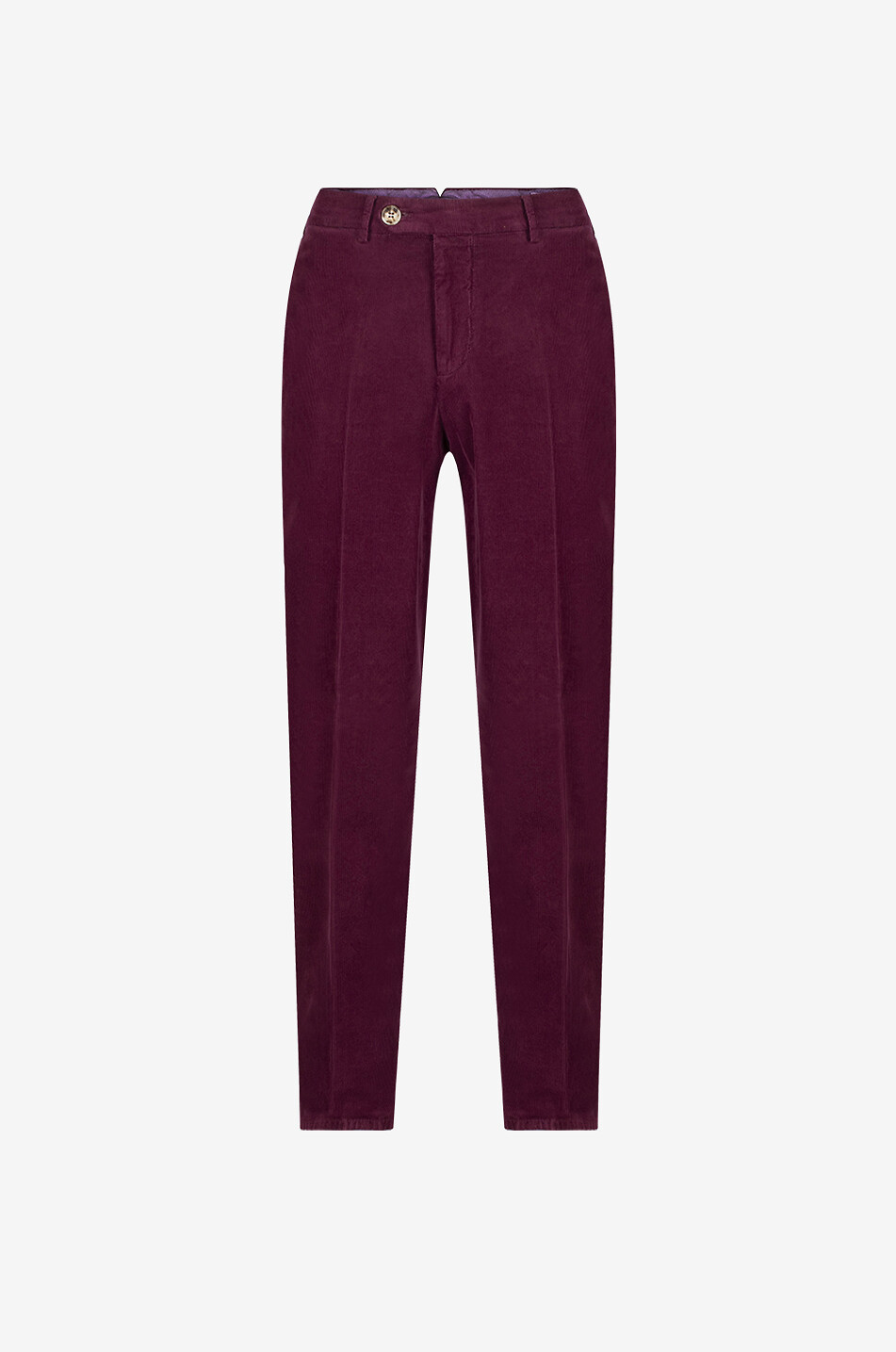 Leisure Fit corduroy pleated trousers