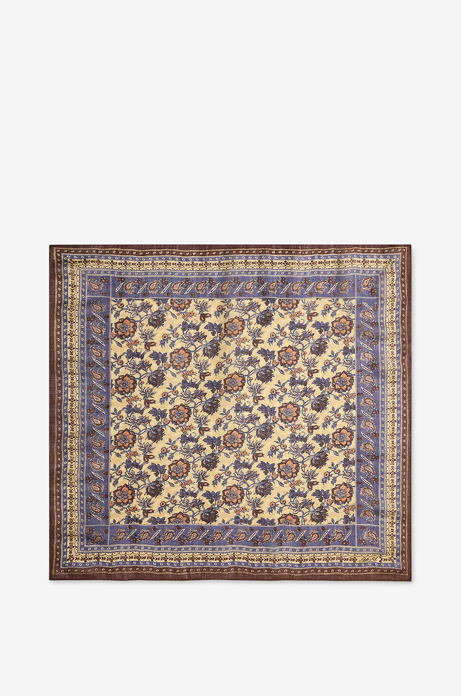 POLO RALPH LAUREN Petit foulard en laine et lin Paisley Femme MULTICOLORE 1