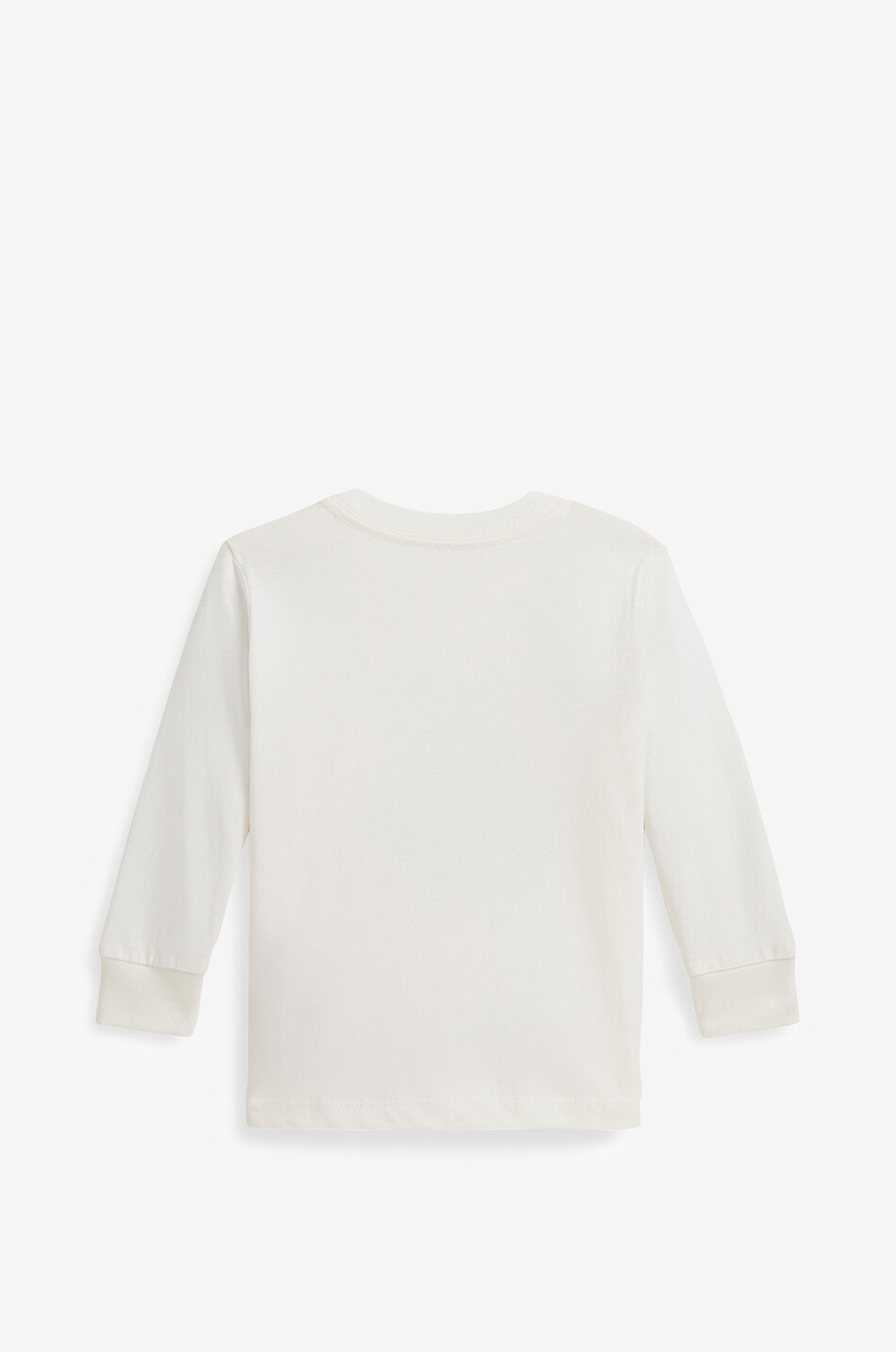 POLO RALPH LAUREN Casual Polo Bear baby long-sleeve T-shirt  WHITE 2