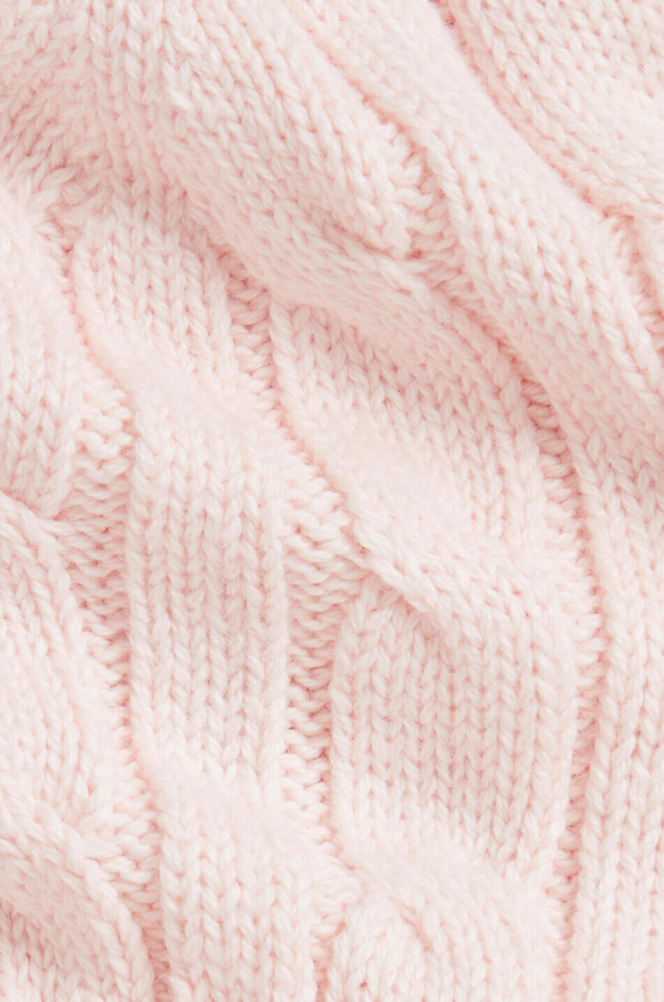 POLO RALPH LAUREN Coffret bébé bonnet et chaussons en maille torsadée Bébé ROSE CLAIR 3