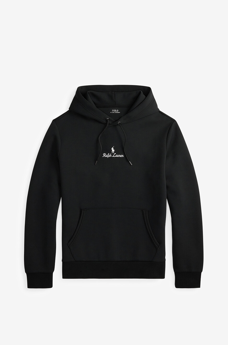 POLO RALPH LAUREN Sweat-shirt à capuche brodé Script Logo Double-Knit Homme NOIR 1