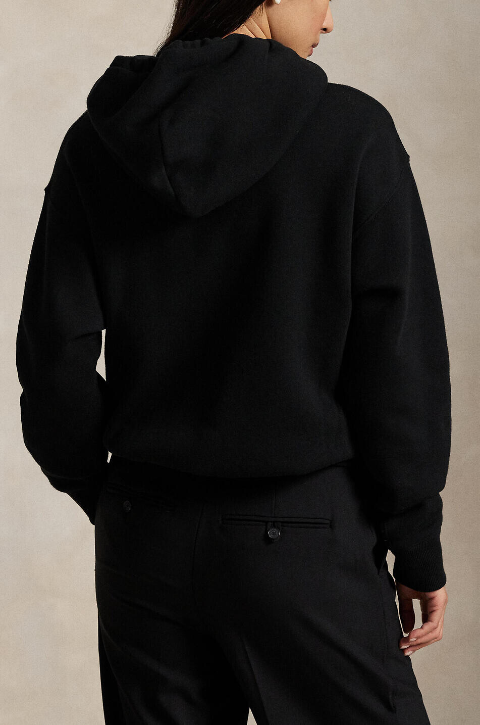 POLO RALPH LAUREN Sweat-shirt à capuche Mr. & Mrs. Polo Bear Femme NOIR 4