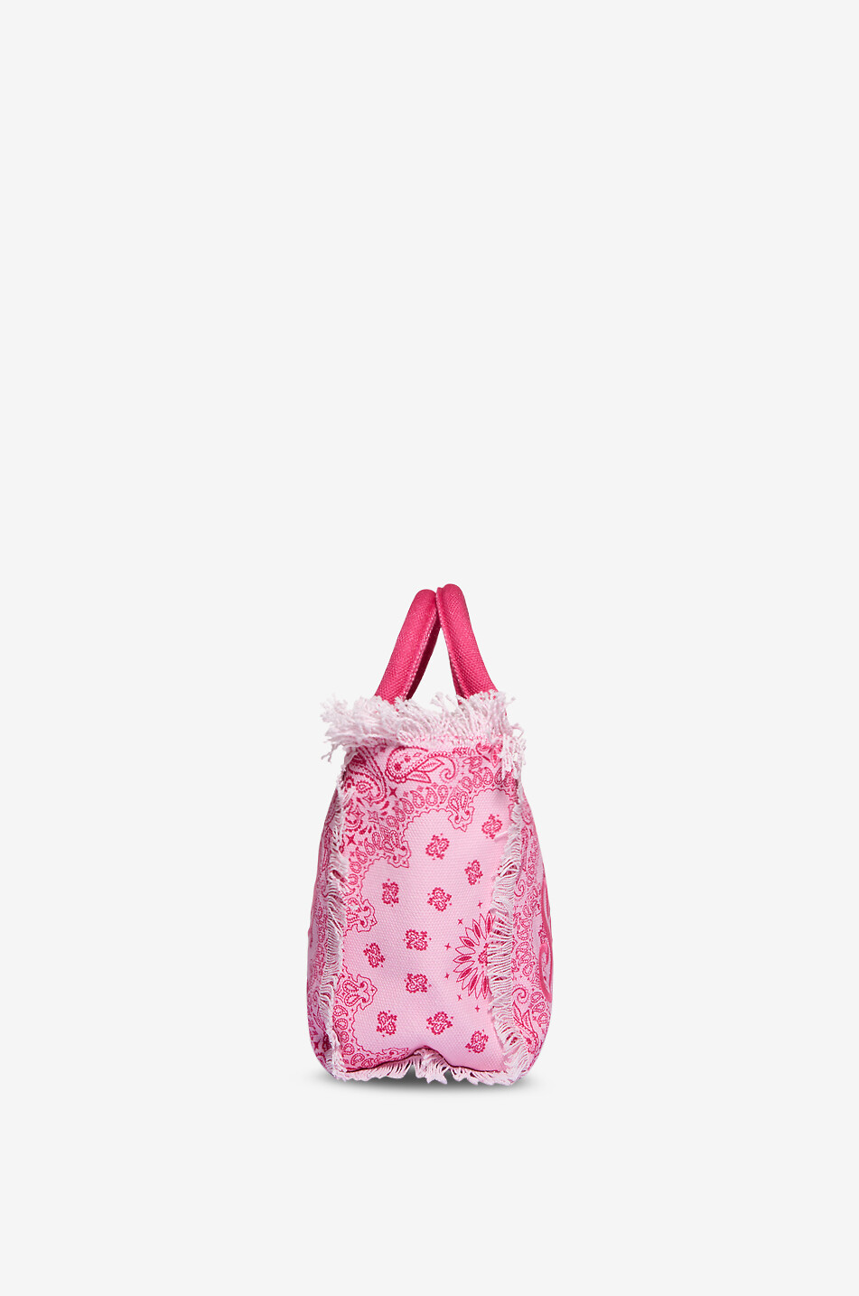 MC2 SAINT BARTH Mini cabas en coton fille Colette Bandana Fille ROSE 4