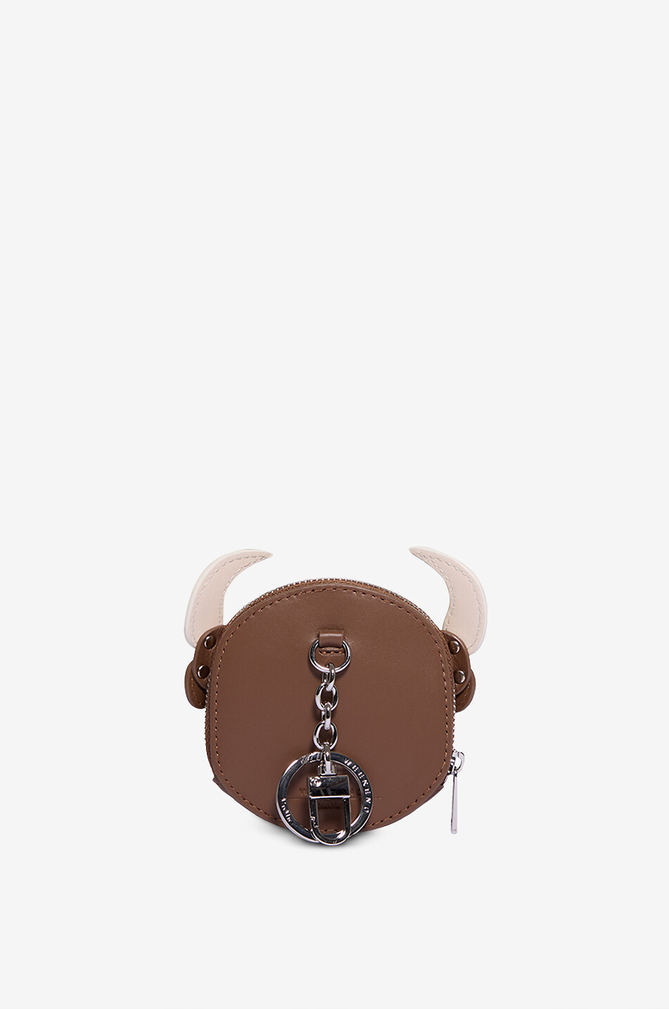 WEEKEND MAX MARA Schlüsselanhänger aus Leder Seta Damen BRAUN 3