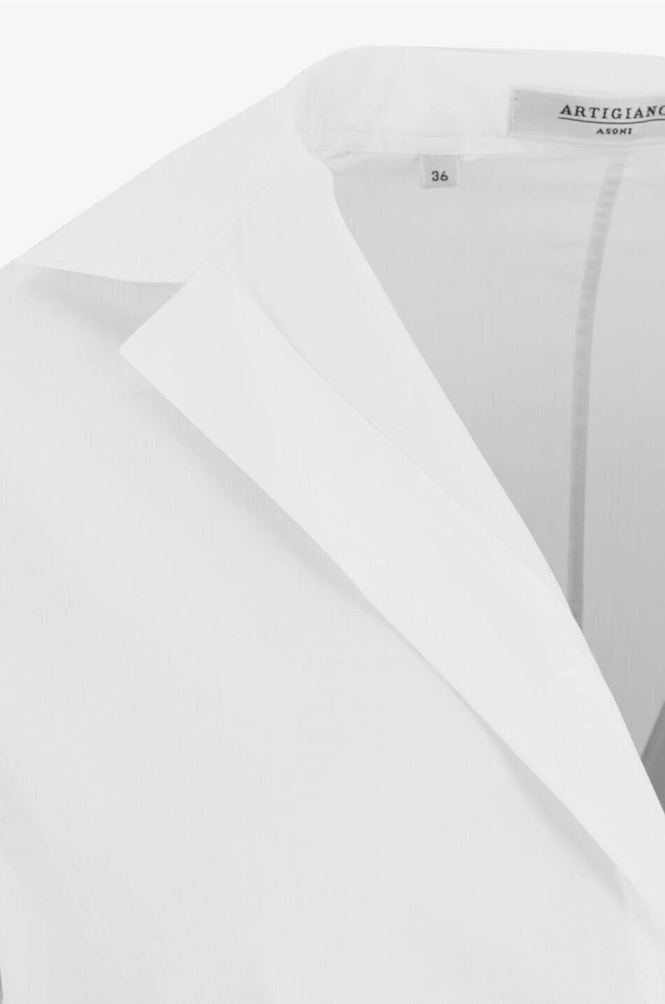 ARTIGIANO Hemd aus Popeline mit Hemdkragen Catarina Damen WEISS 3