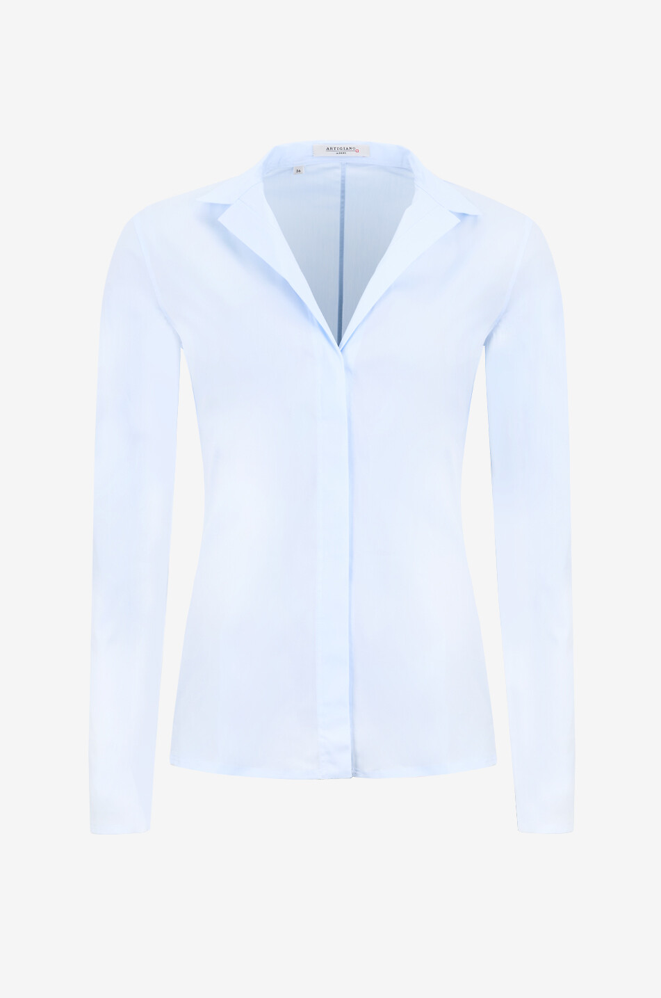 ARTIGIANO Hemd aus Popeline mit Hemdkragen Catarina Damen HELLBLAU 1