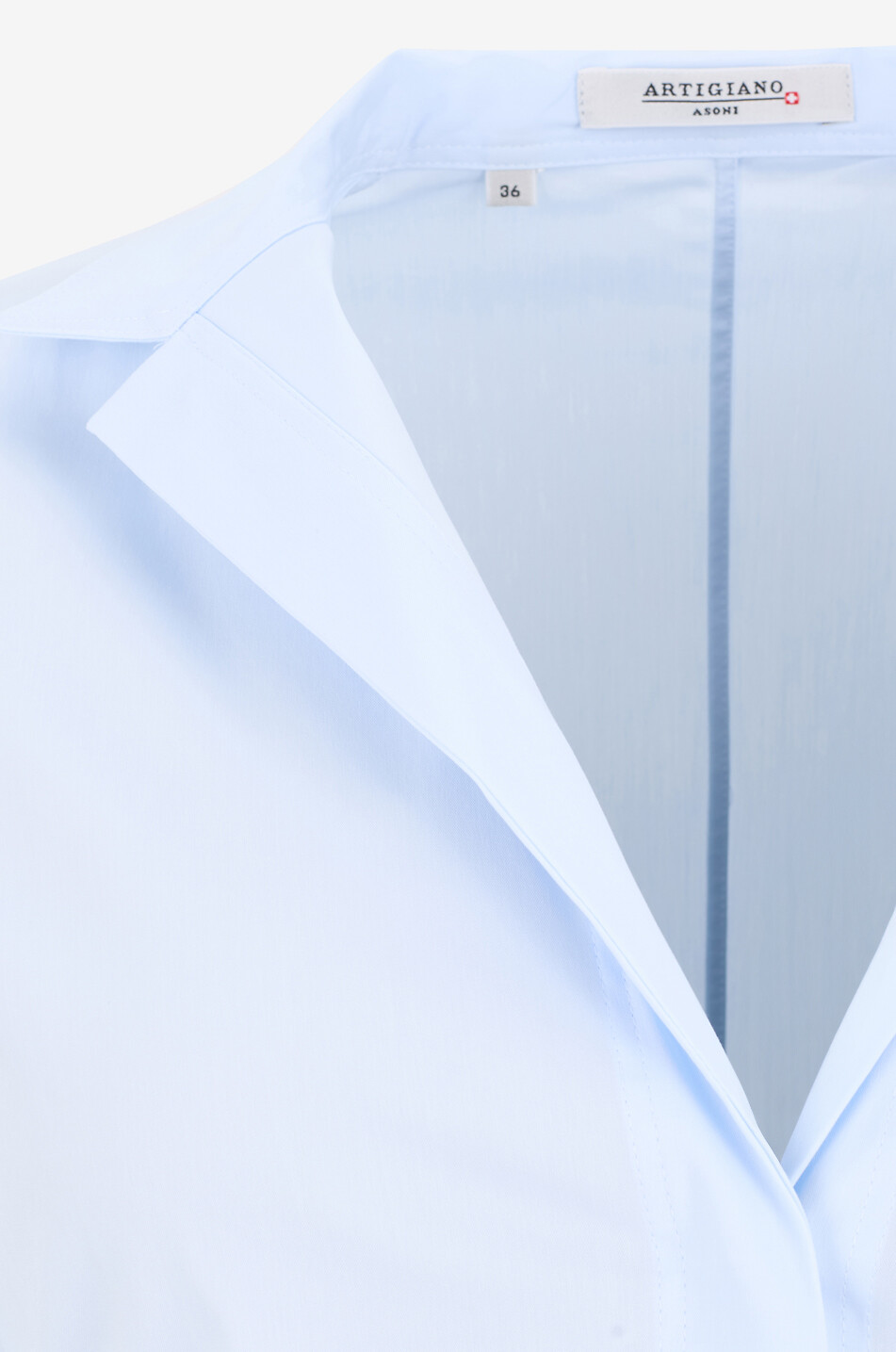 ARTIGIANO Hemd aus Popeline mit Hemdkragen Catarina Damen HELLBLAU 3