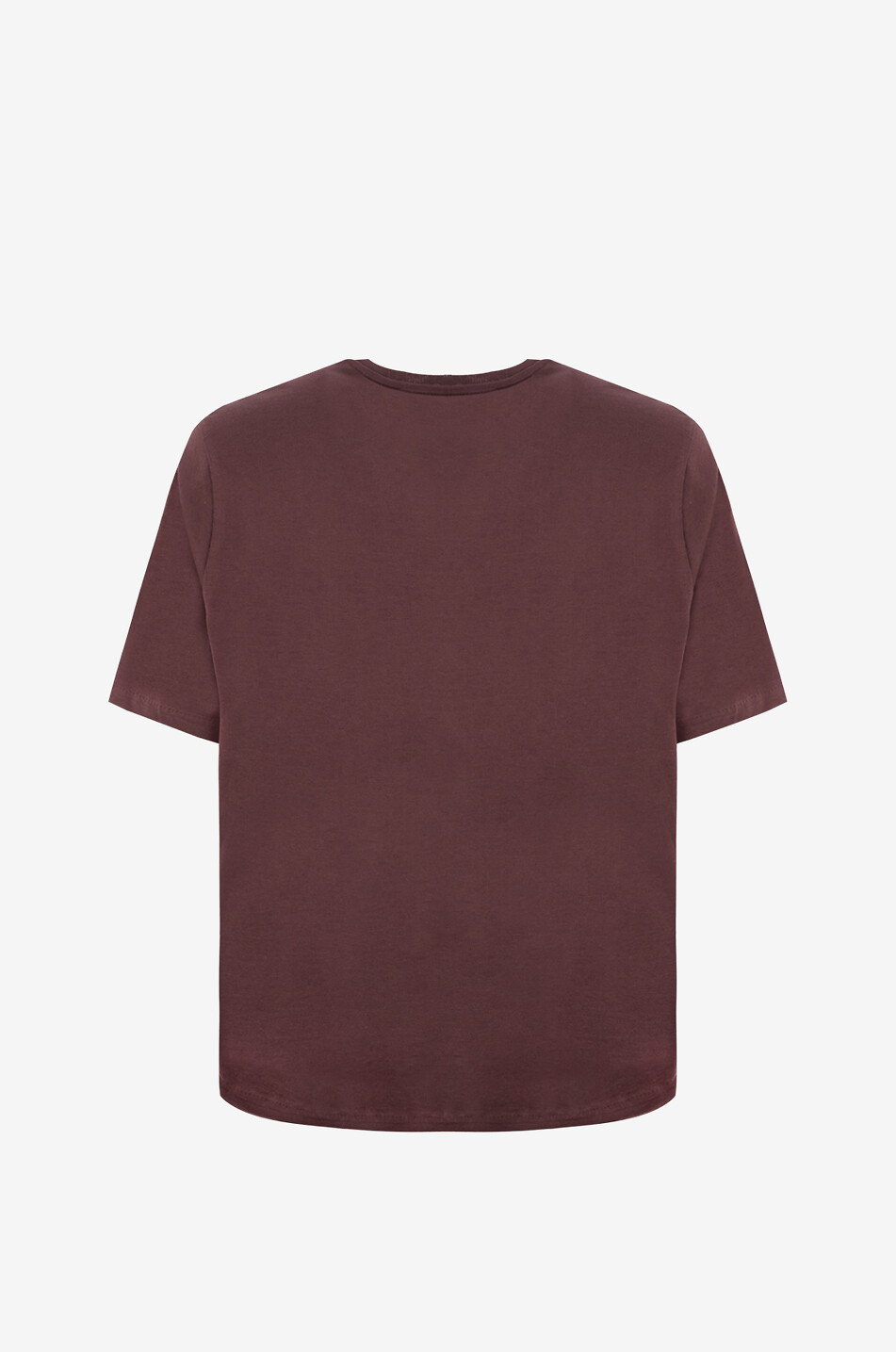THE FRANKIE SHOP T-shirt à manches courtes en coton Harper Femme MARRON FONCÉ 2