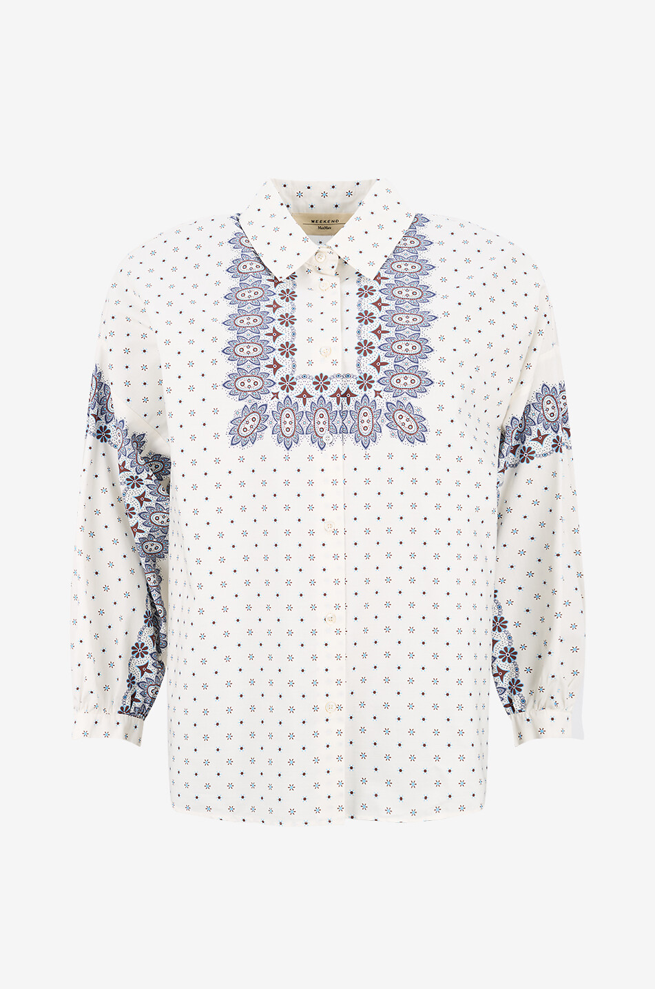 Langärmeliges Hemd aus Baumwolle Adda