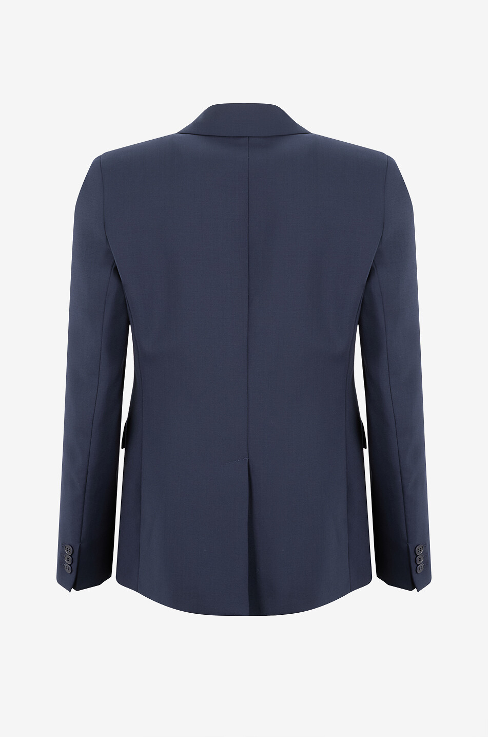 WEEKEND MAX MARA Blazer en laine vierge Lamine Femme BLEU FONCE 2