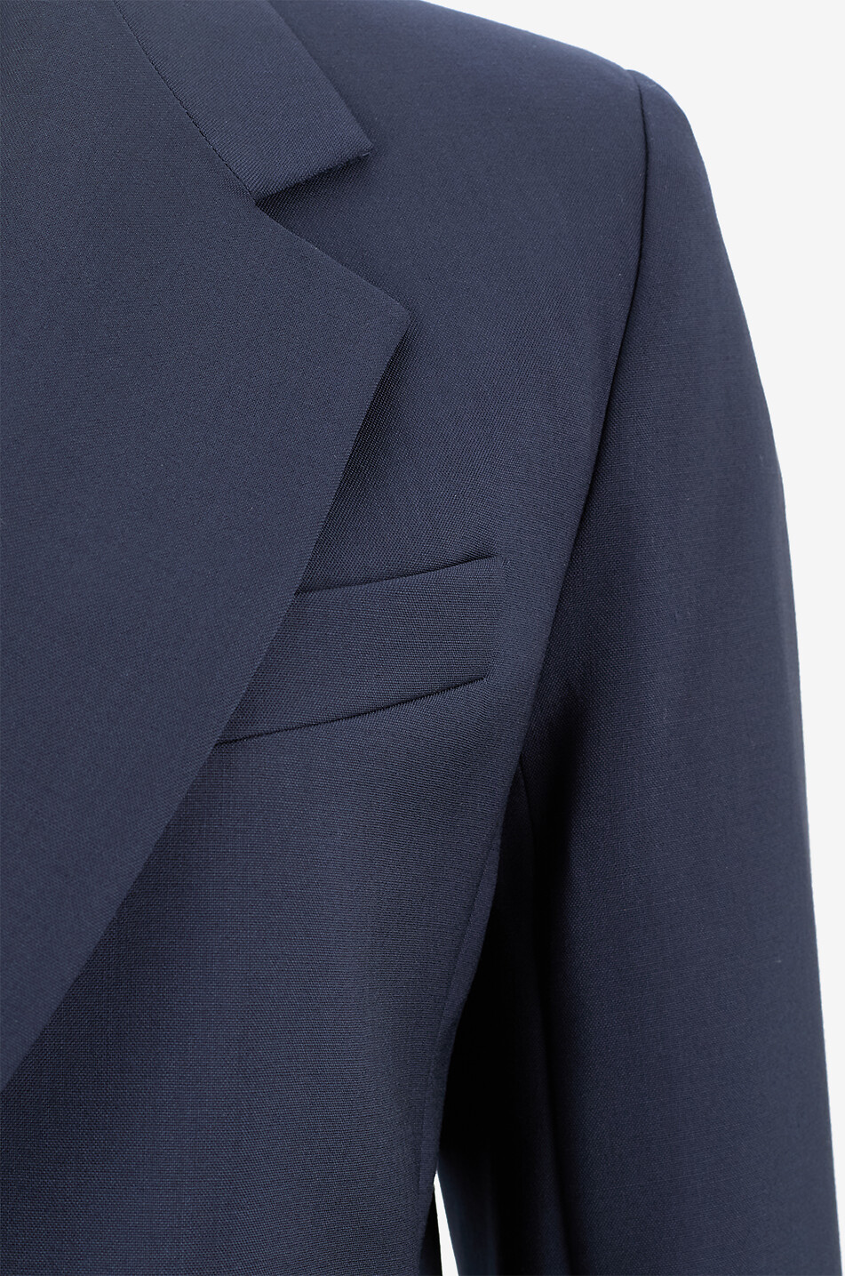 WEEKEND MAX MARA Blazer en laine vierge Lamine Femme BLEU FONCE 3