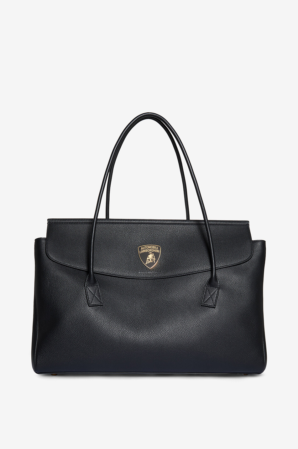 BALENCIAGA Sac cabas en cuir grainé BALENCIAGA | Automobili Lamborghini Carrie Homme NOIR 1