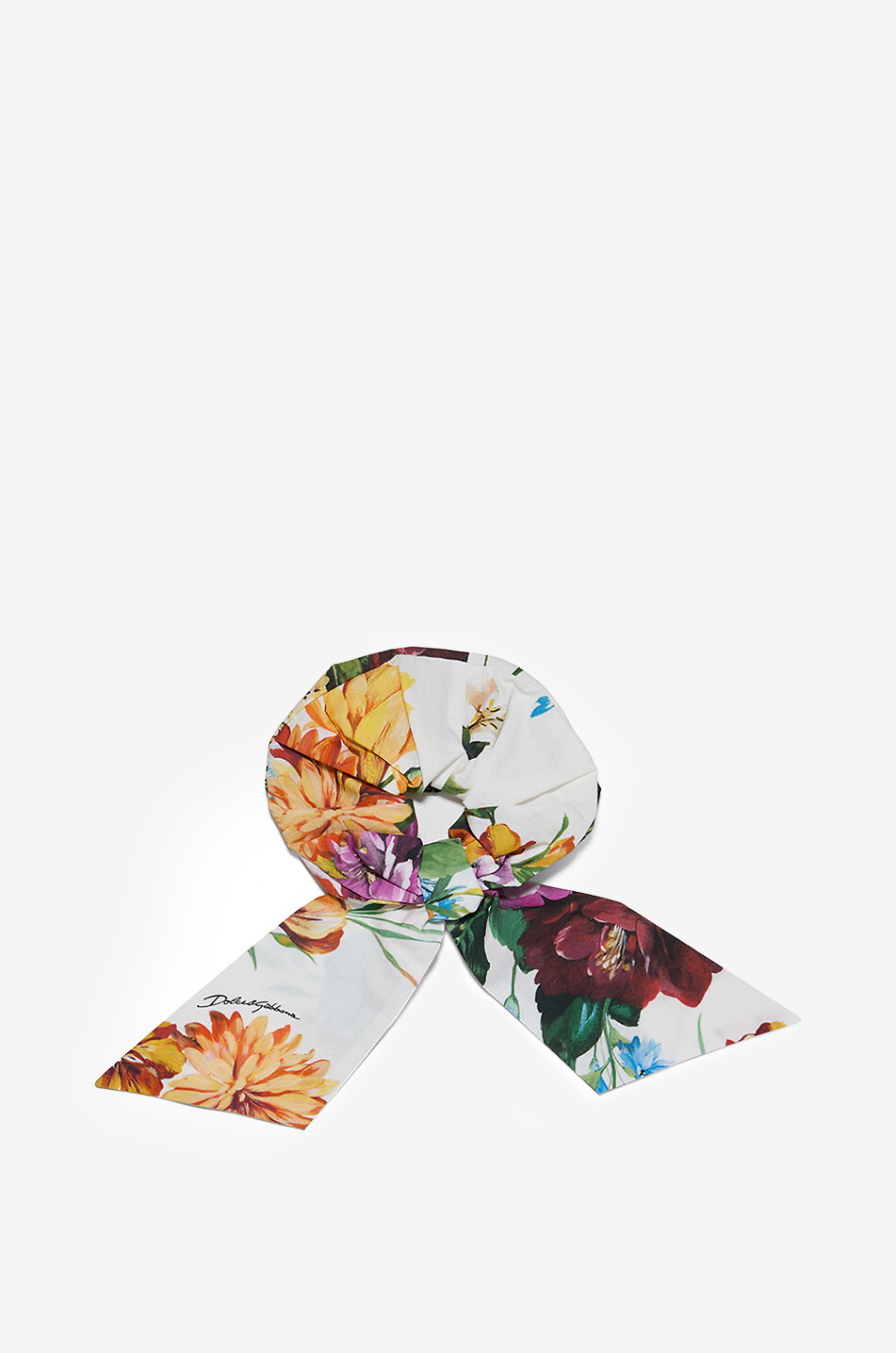 Fiori girls' poplin scrunchie