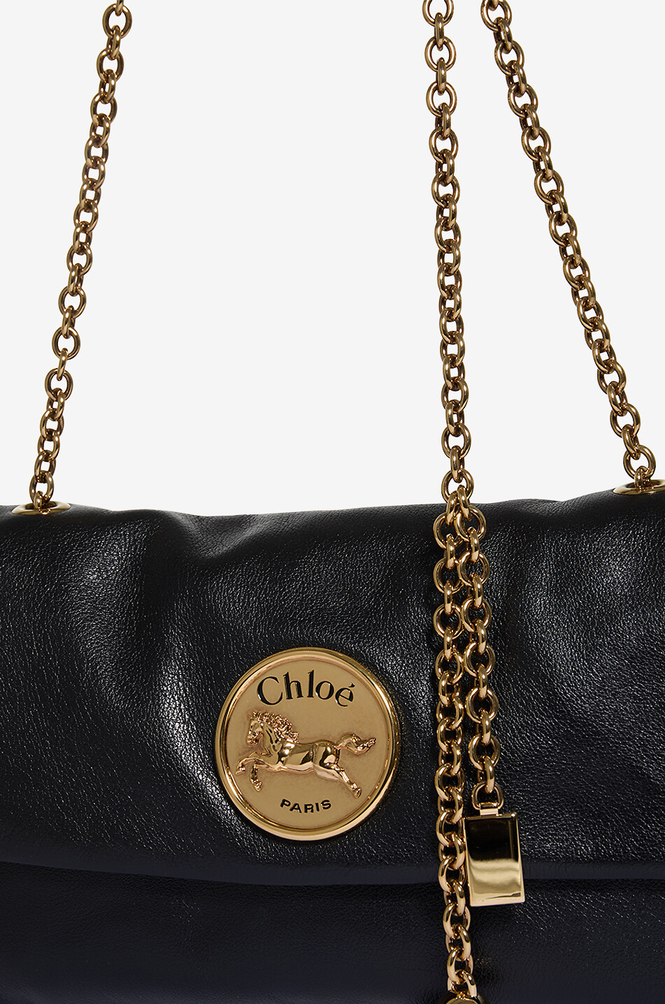Chloe Chloe Heritage Medium Shouder Bag In Grainy Leather
