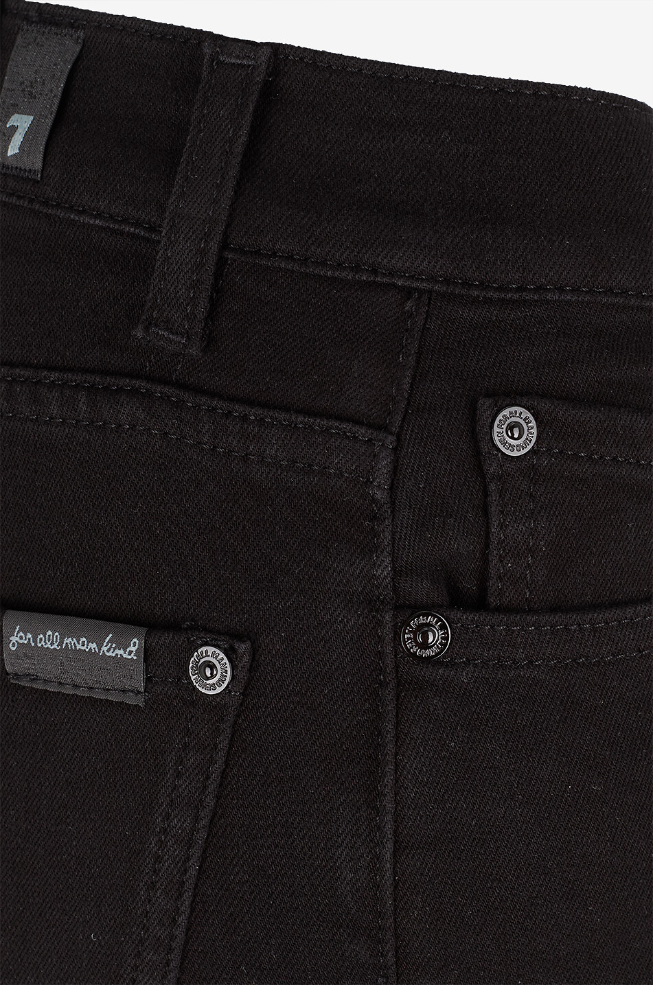 7 FOR ALL MANKIND Jeans Bootcut Slim Illusions Soho Night Damen SCHWARZ 3