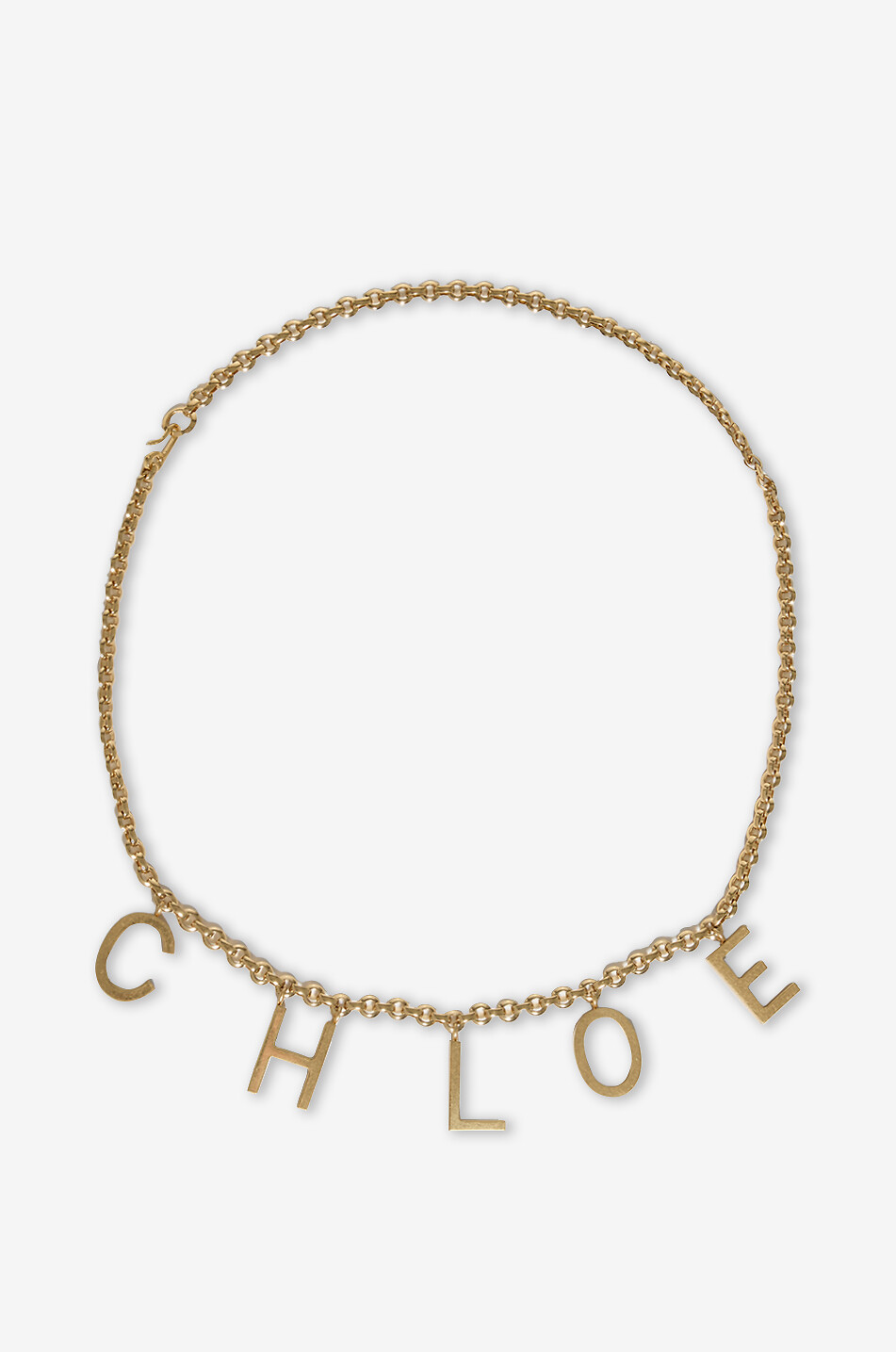 CHLOE Ceinture chaîne dorée The Chloé Letters Femme DORE 1