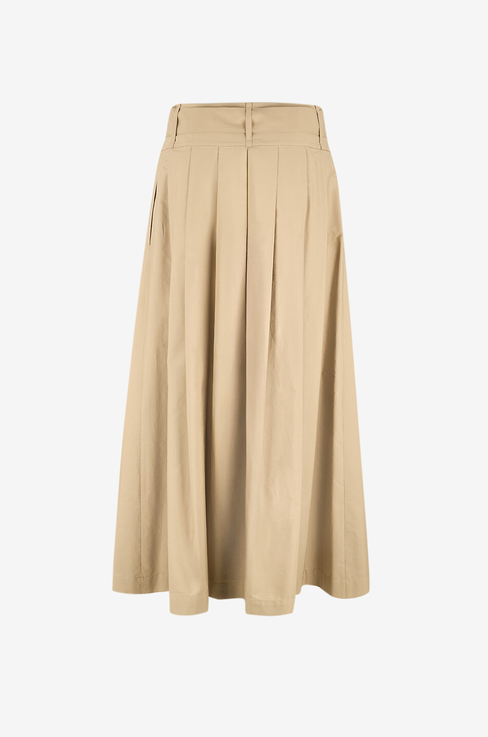 WEEKEND MAX MARA Agiate gabardine midi pleated skirt Women Medium beige 2