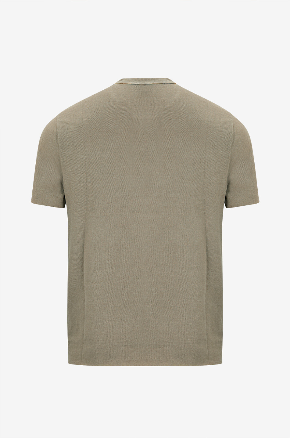 JAMES PERSE T-shirt à manches courtes en coton Henley Homme BEIGE 2