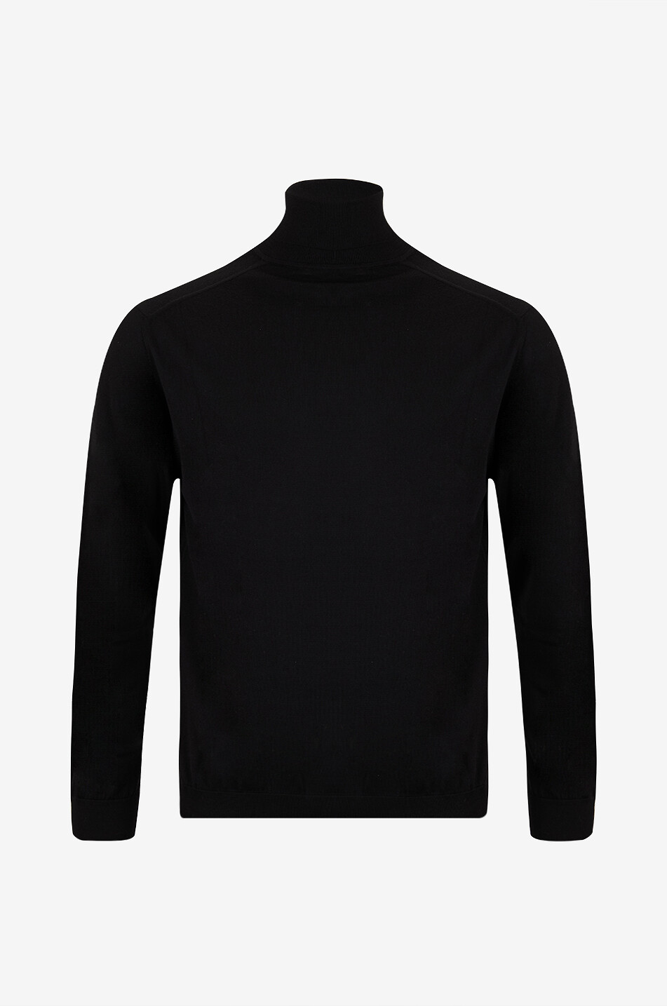 MAURIZIO BALDASSARI Pull à col roulé en laine vierge Homme NOIR 1