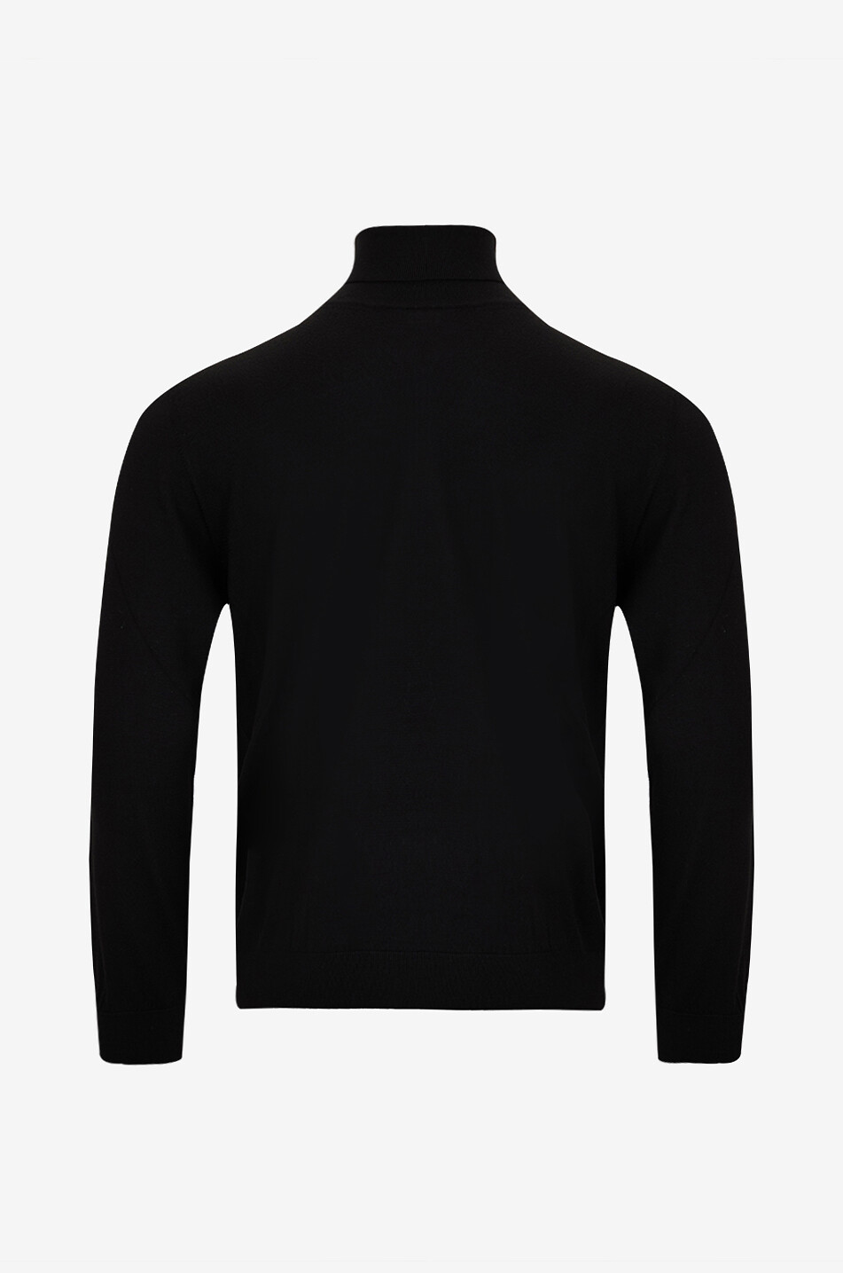 MAURIZIO BALDASSARI Pull à col roulé en laine vierge Homme NOIR 2