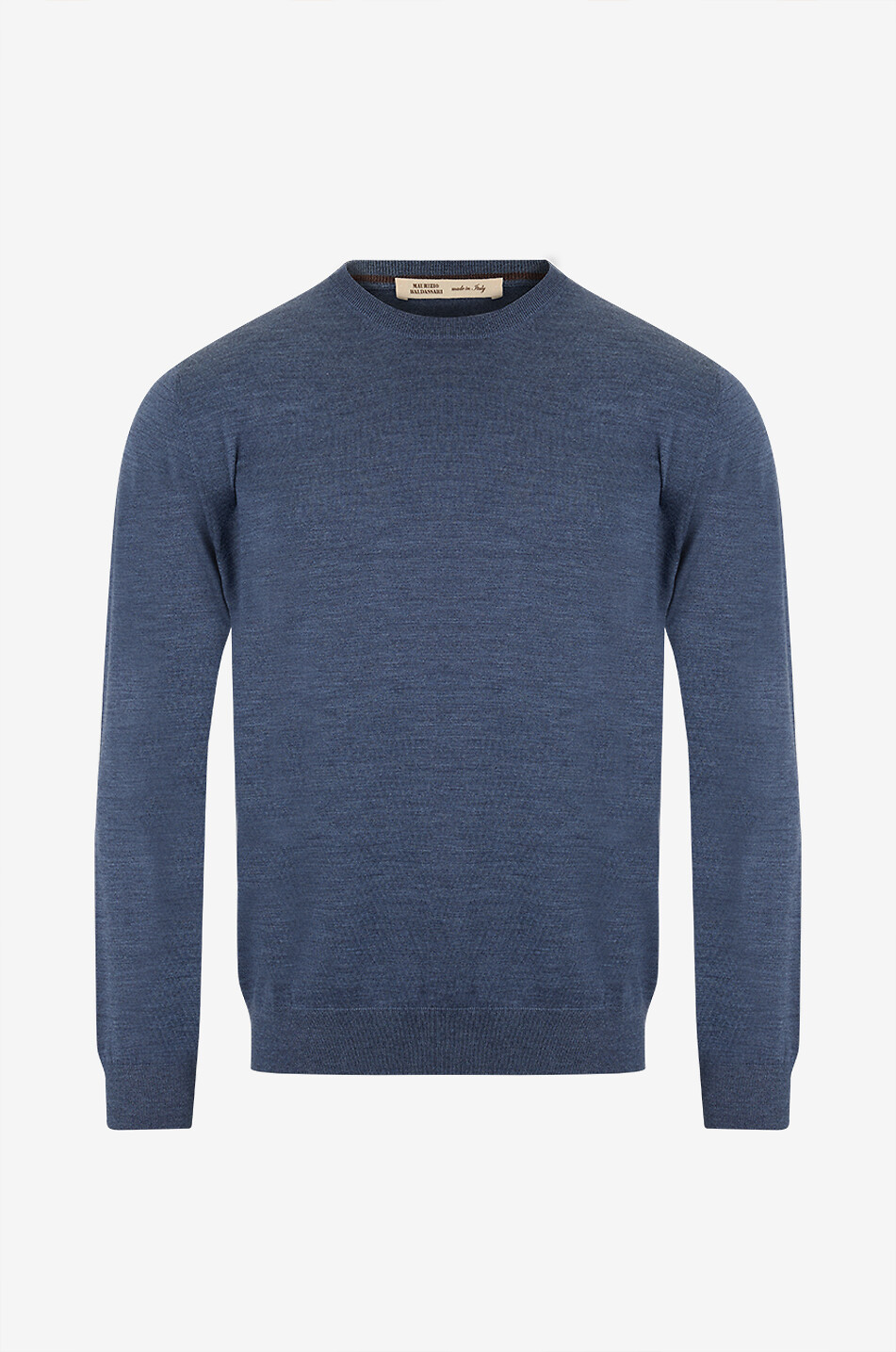 Pullover mit Rundhalsausschnitt aus Schurwolle und Kaschmir