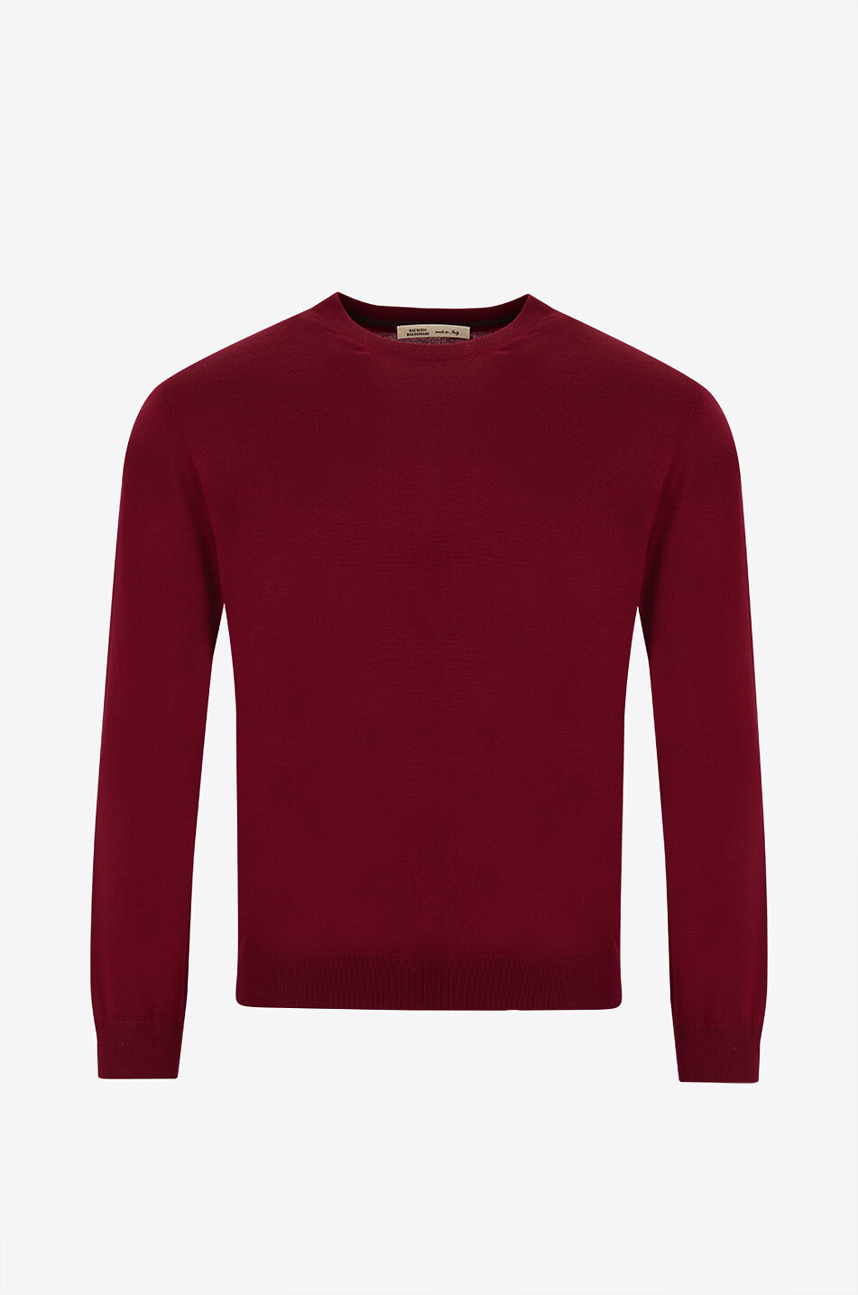 Pullover mit Rundhalsausschnitt aus Schurwolle und Kaschmir