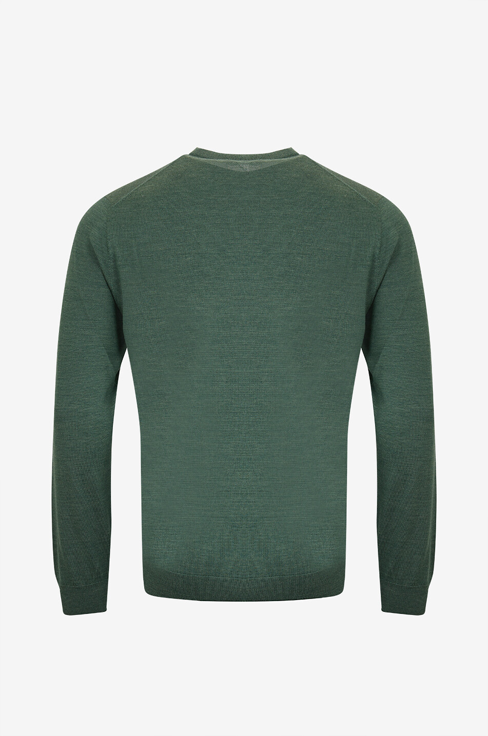 MAURIZIO BALDASSARI Pullover mit Rundhalsausschnitt aus Schurwolle und Kaschmir Herren MITTELGRÜN 2