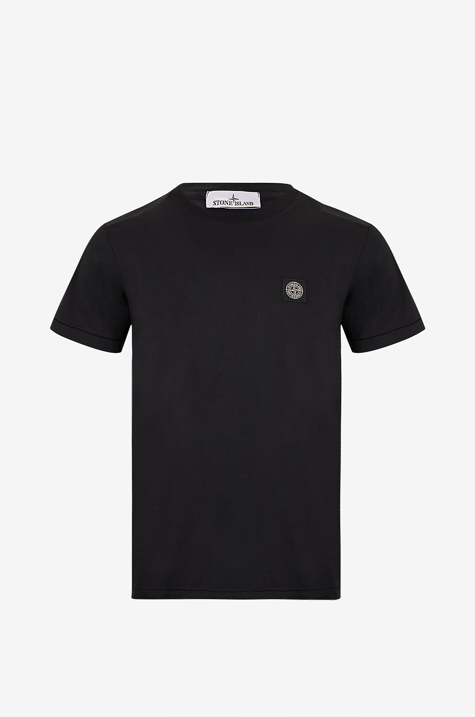 STONE ISLAND T-shirt à manches courtes en coton 2100027 Homme NOIR 1