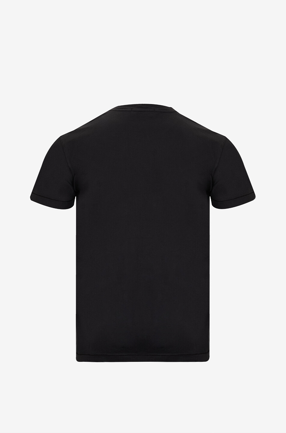 STONE ISLAND T-shirt à manches courtes en coton 2100027 Homme NOIR 3