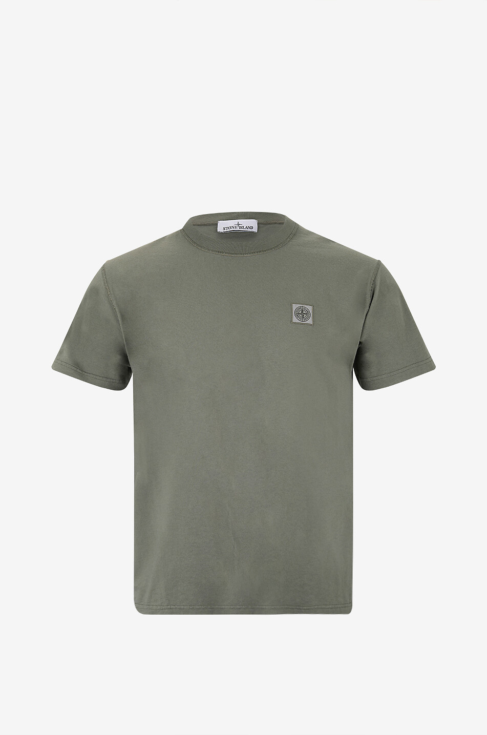 STONE ISLAND 2100029 cotton short-sleeved T-shirt Men GREY 1