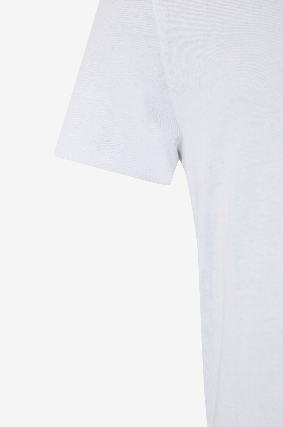 JAMES PERSE T-shirt à manches courtes en coton Henley Homme BLANC 3