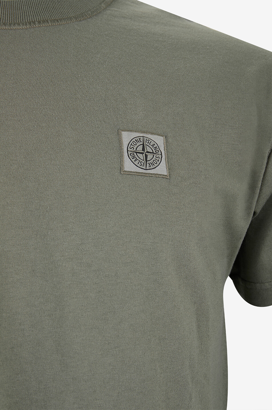 STONE ISLAND 2100029 cotton short-sleeved T-shirt Men GREY 3