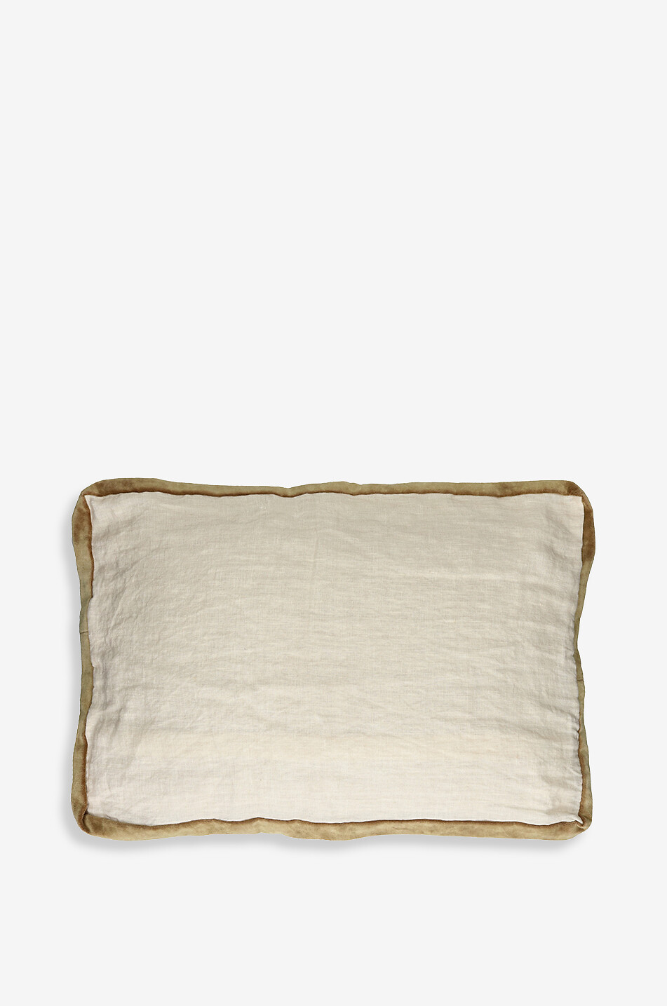 Pomax Alpha Borders Linen Cushion - Thumbnail 2