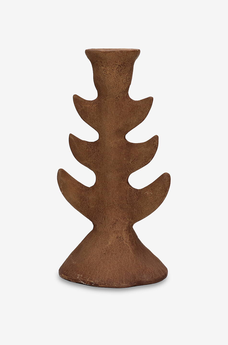 POMAX Kerzenhalter Totem Haus COGNAC 1