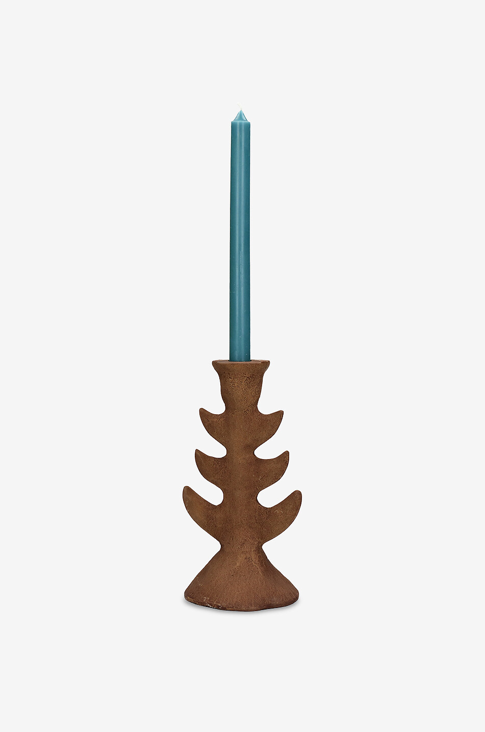 POMAX Kerzenhalter Totem Haus COGNAC 4