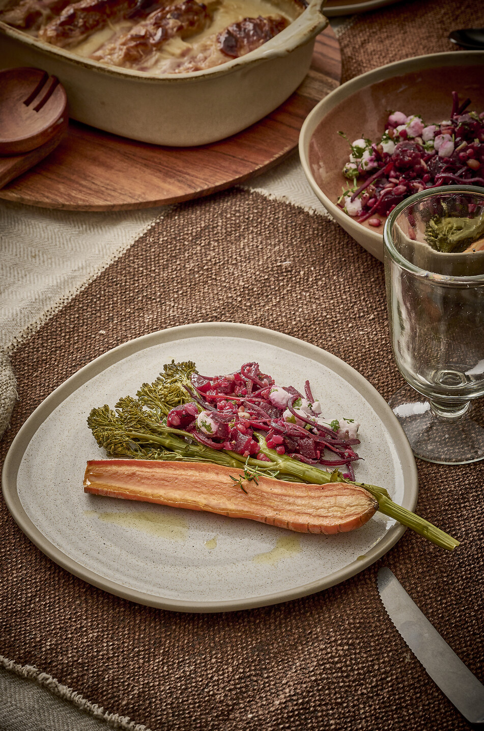 POMAX Dessertteller Primeval Haus BEIGE 4