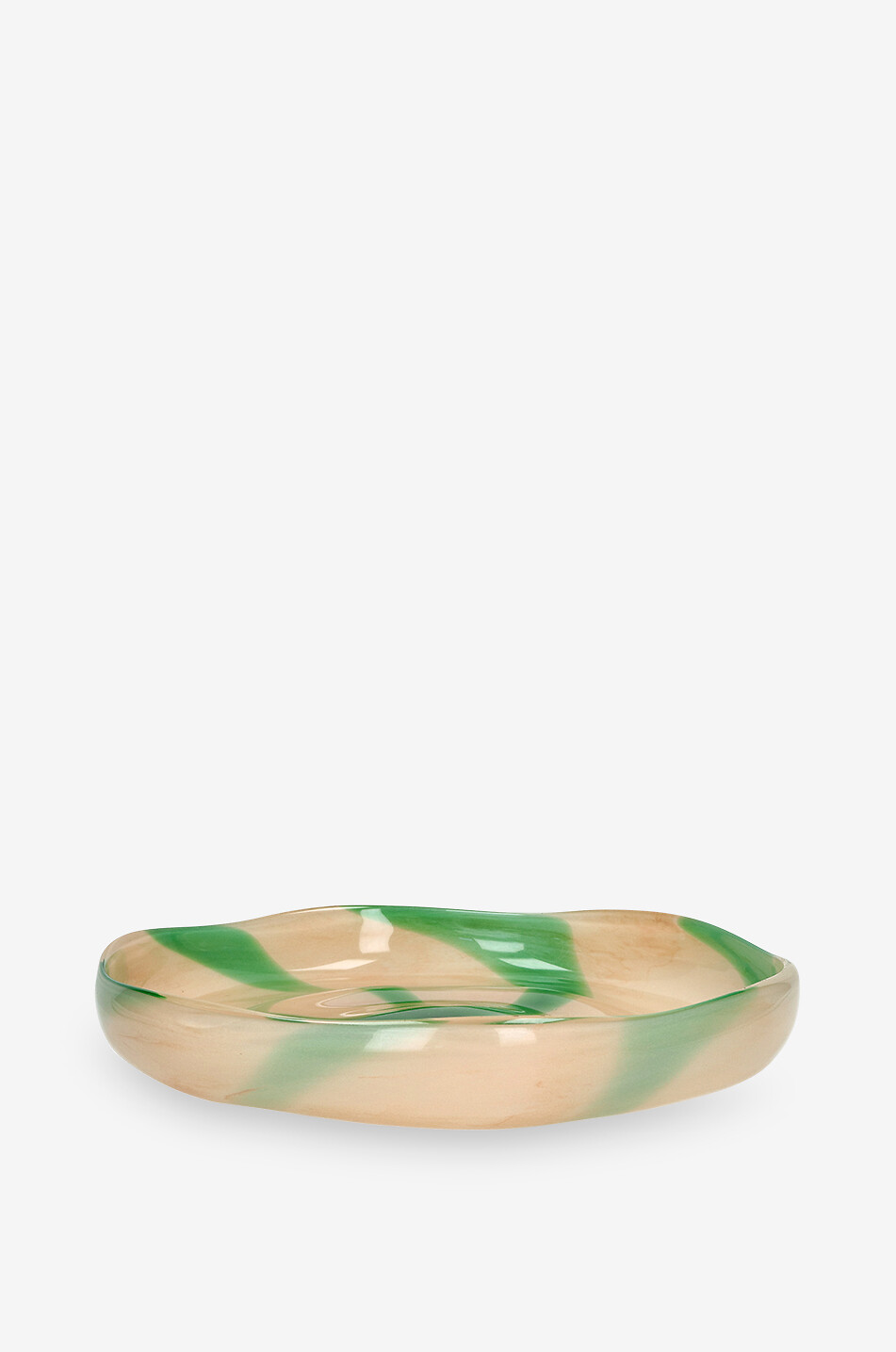 POMAX Cannes glass bowl - D31 Home GREEN 1