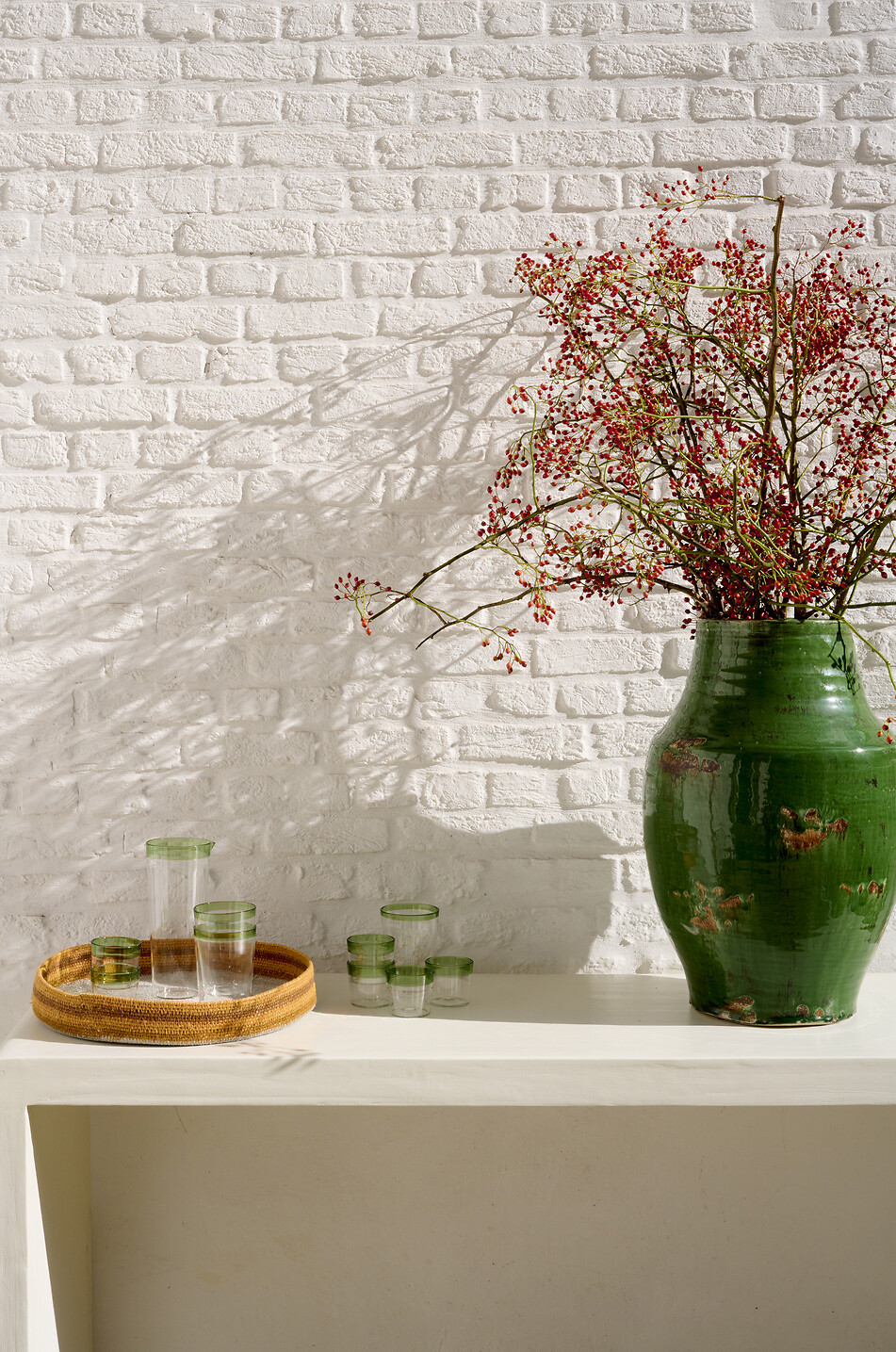 Tarifa glass pitcher - H19