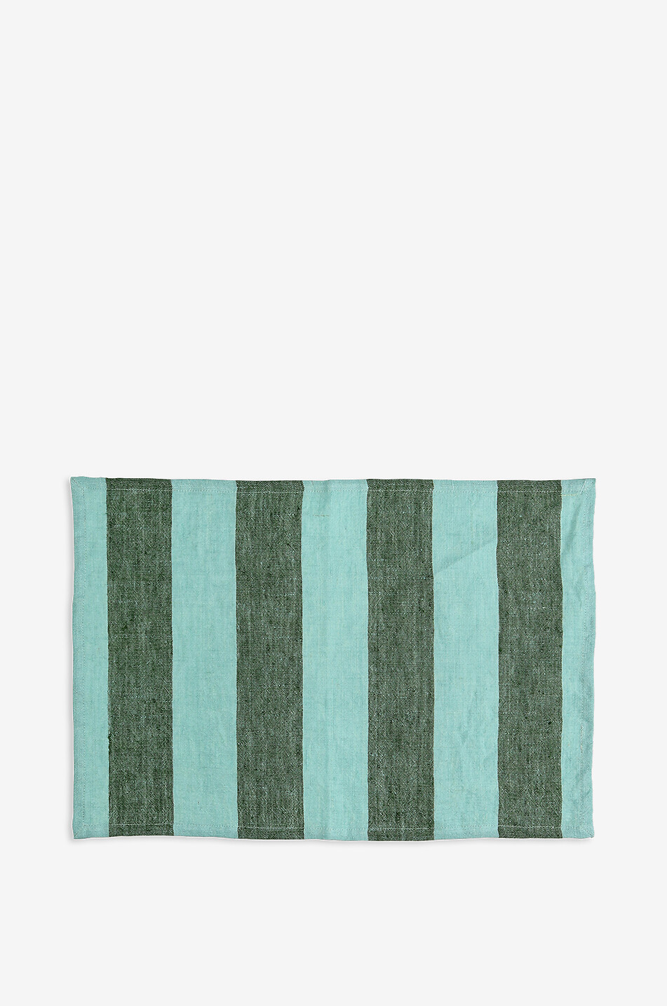 Cirque Magique striped linen place mat