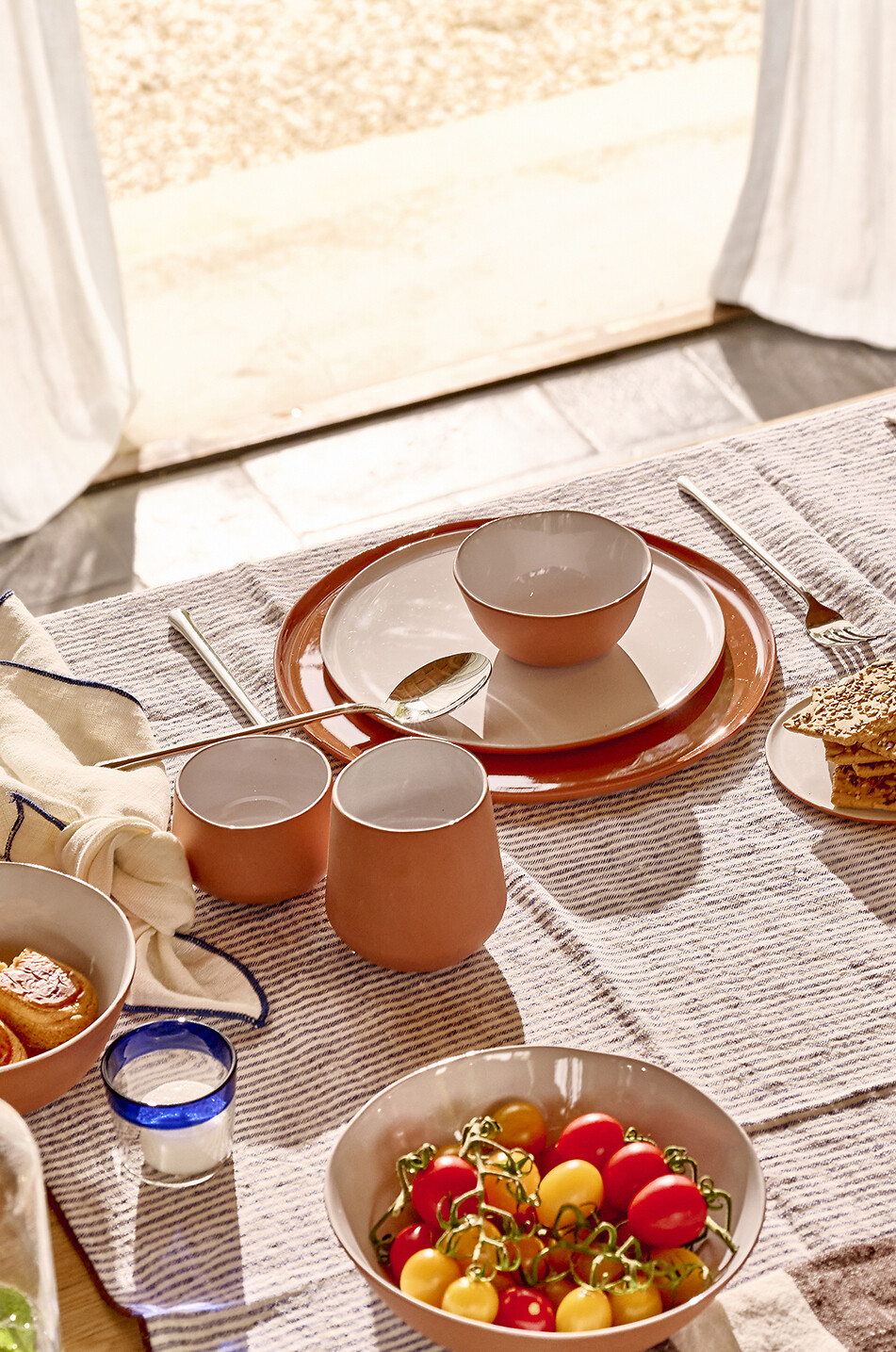 POMAX Carte Blanche linen napkin Home WHITE 3