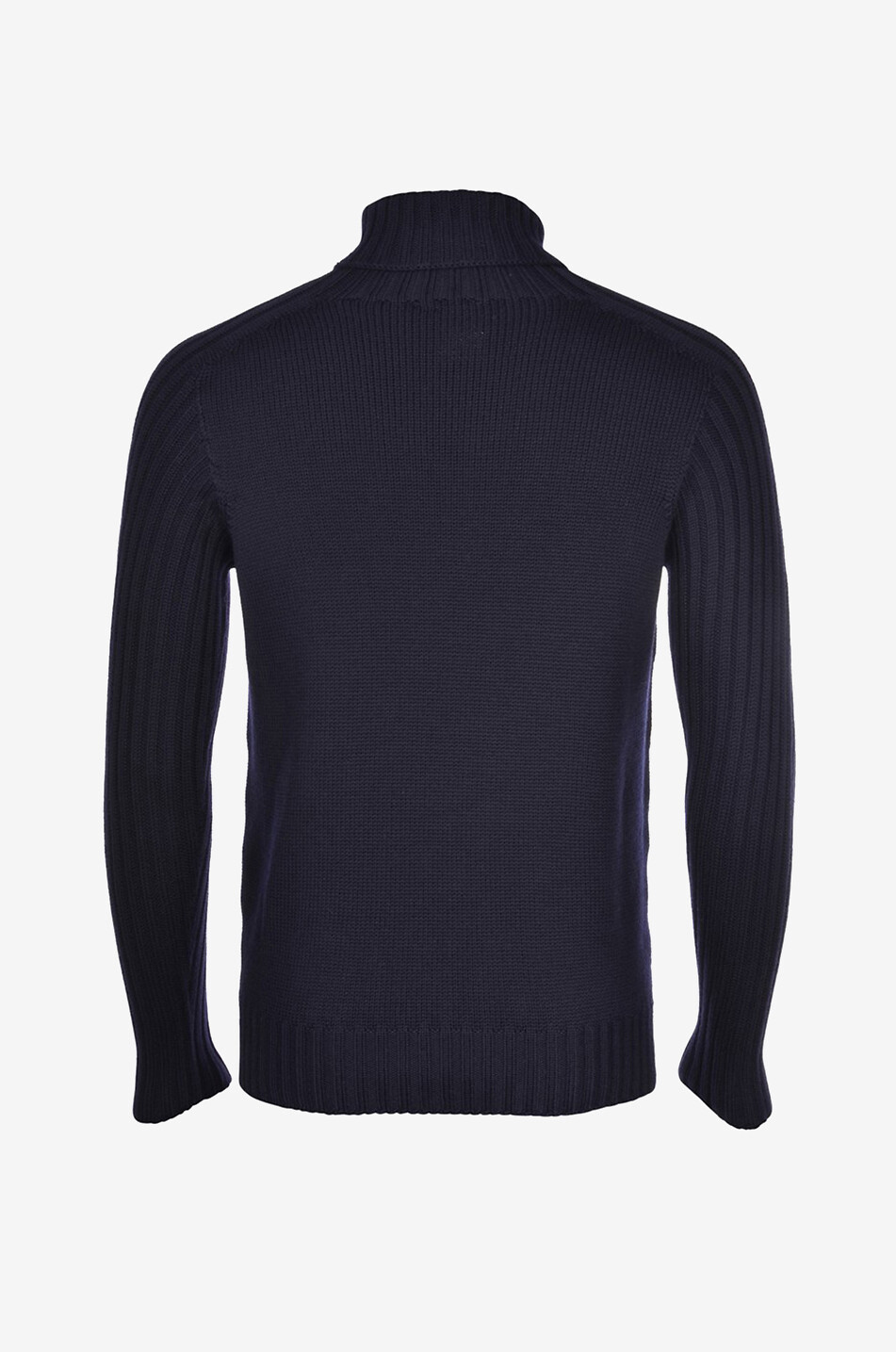 GRAN SASSO Rollkragenpullover aus Schurwolle Herren SCHWARZ 2
