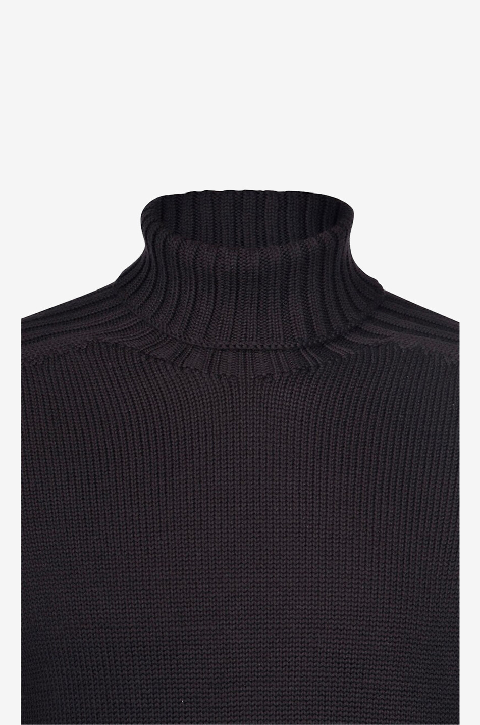 GRAN SASSO Rollkragenpullover aus Schurwolle Herren SCHWARZ 3