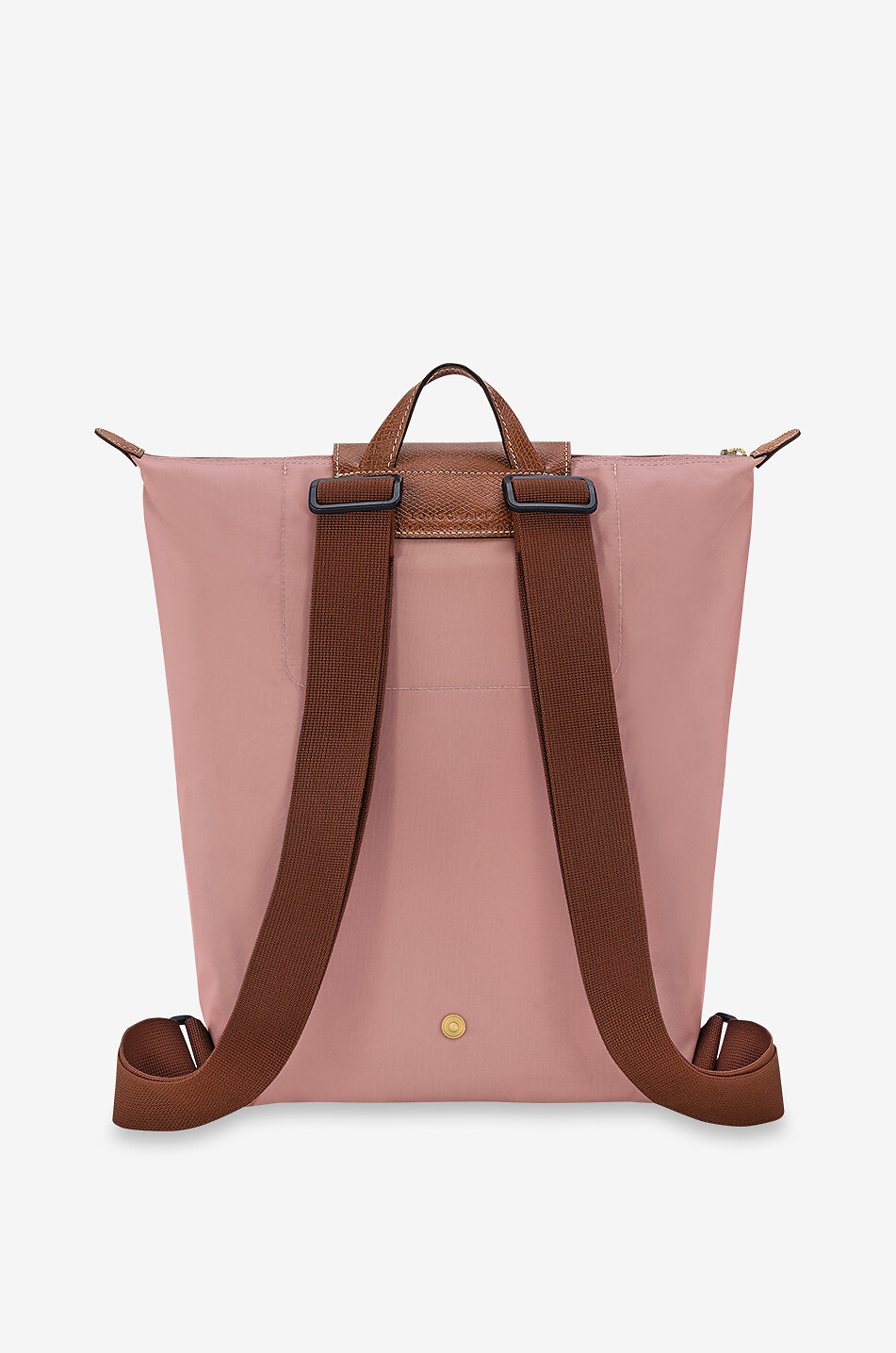 Sac à dos en toile et cuir de Russie Le Pliage Original M