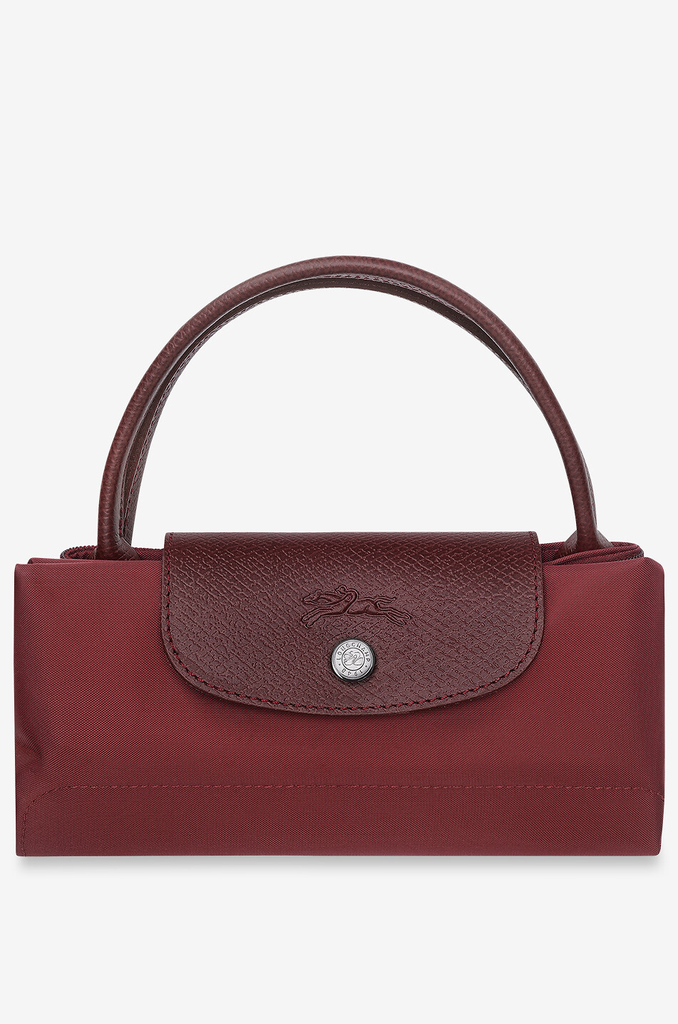 LONGCHAMP Sac à main en nylon Le Pliage Green S Femme ROUGE FONCÉ 6